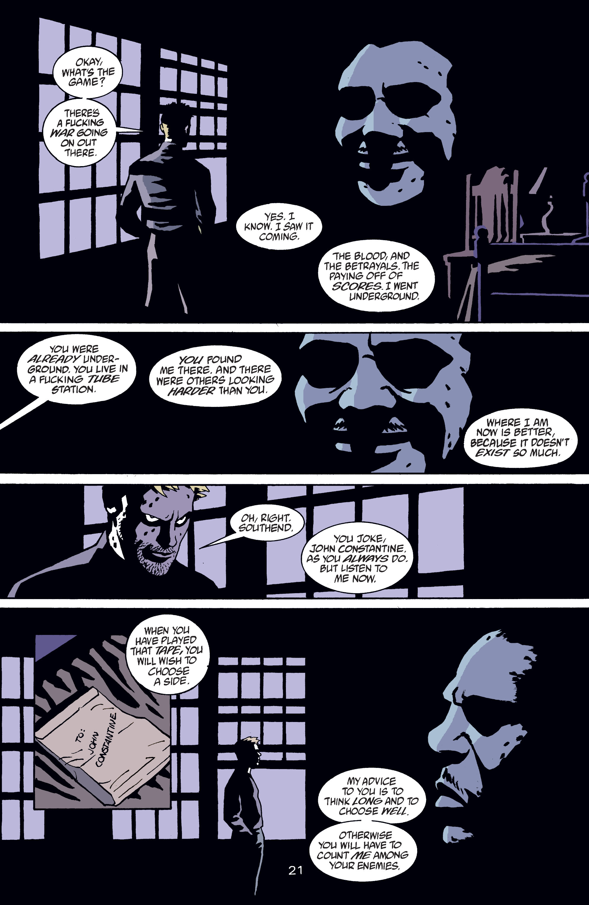 Read online Hellblazer comic -  Issue #177 - 22