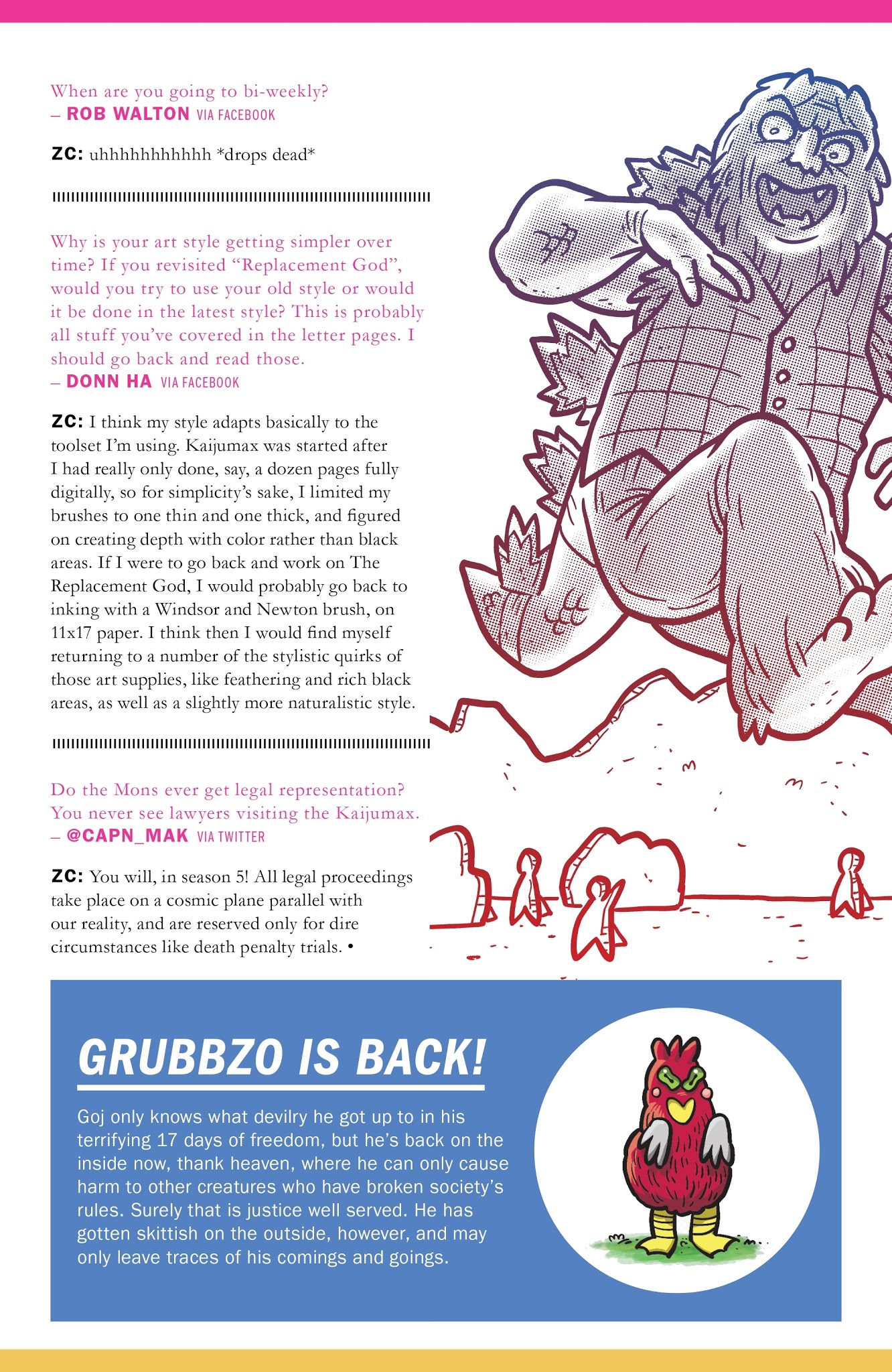 Read online Kaijumax: Season Three comic -  Issue #4 - 27