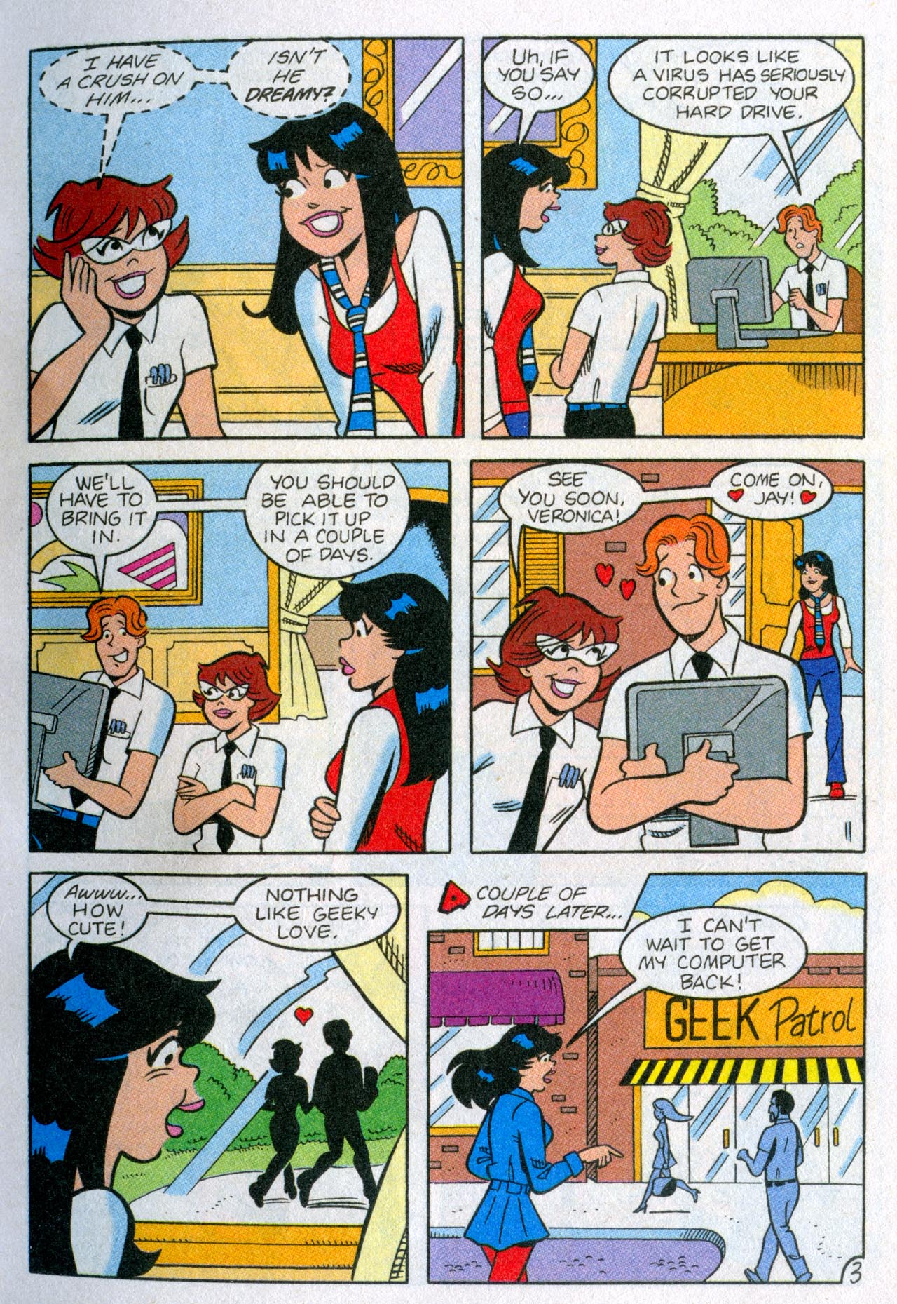 Read online Betty and Veronica Double Digest comic -  Issue #242 - 183