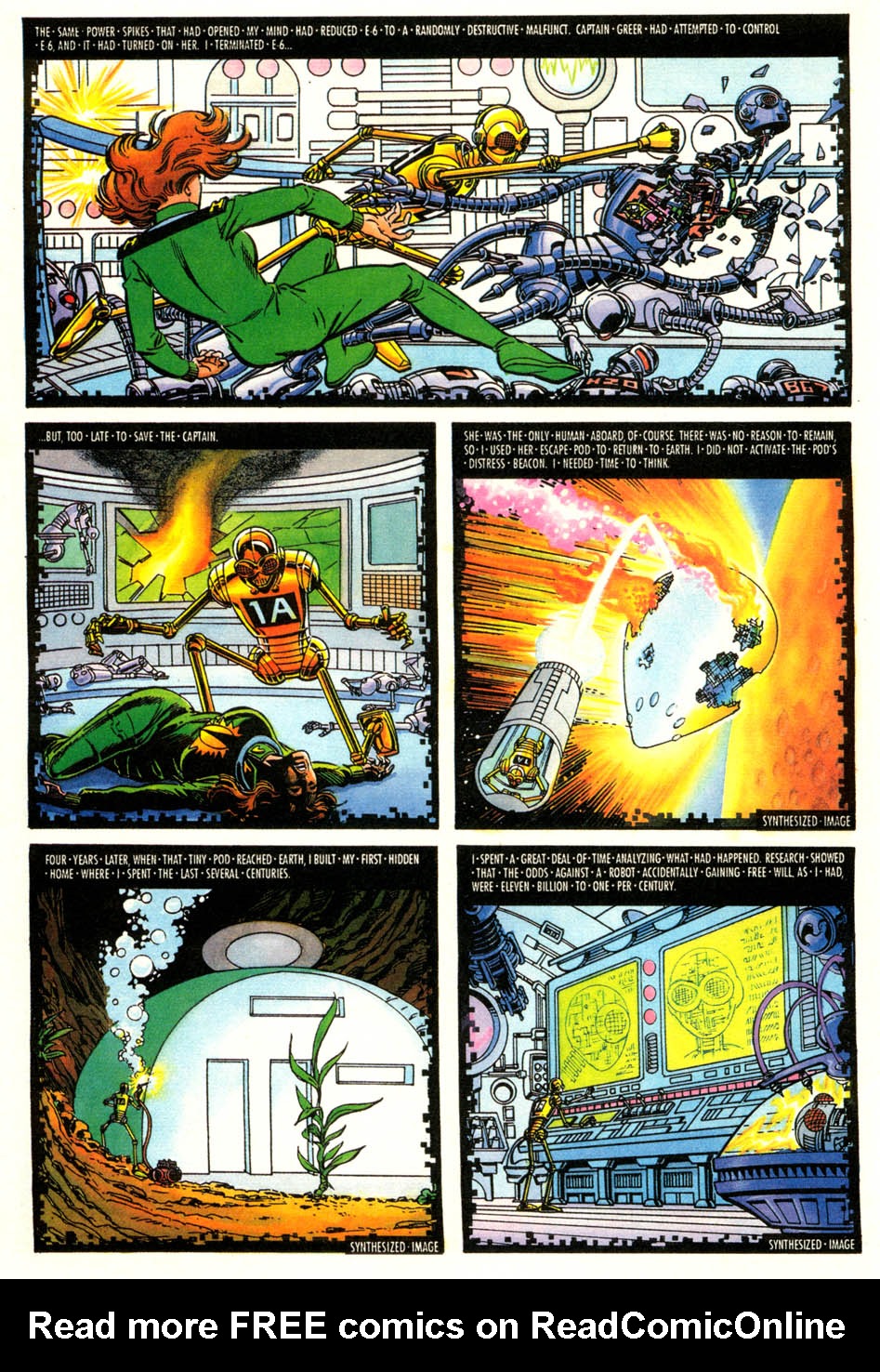 Read online Magnus Robot Fighter (1991) comic -  Issue #1 - 6