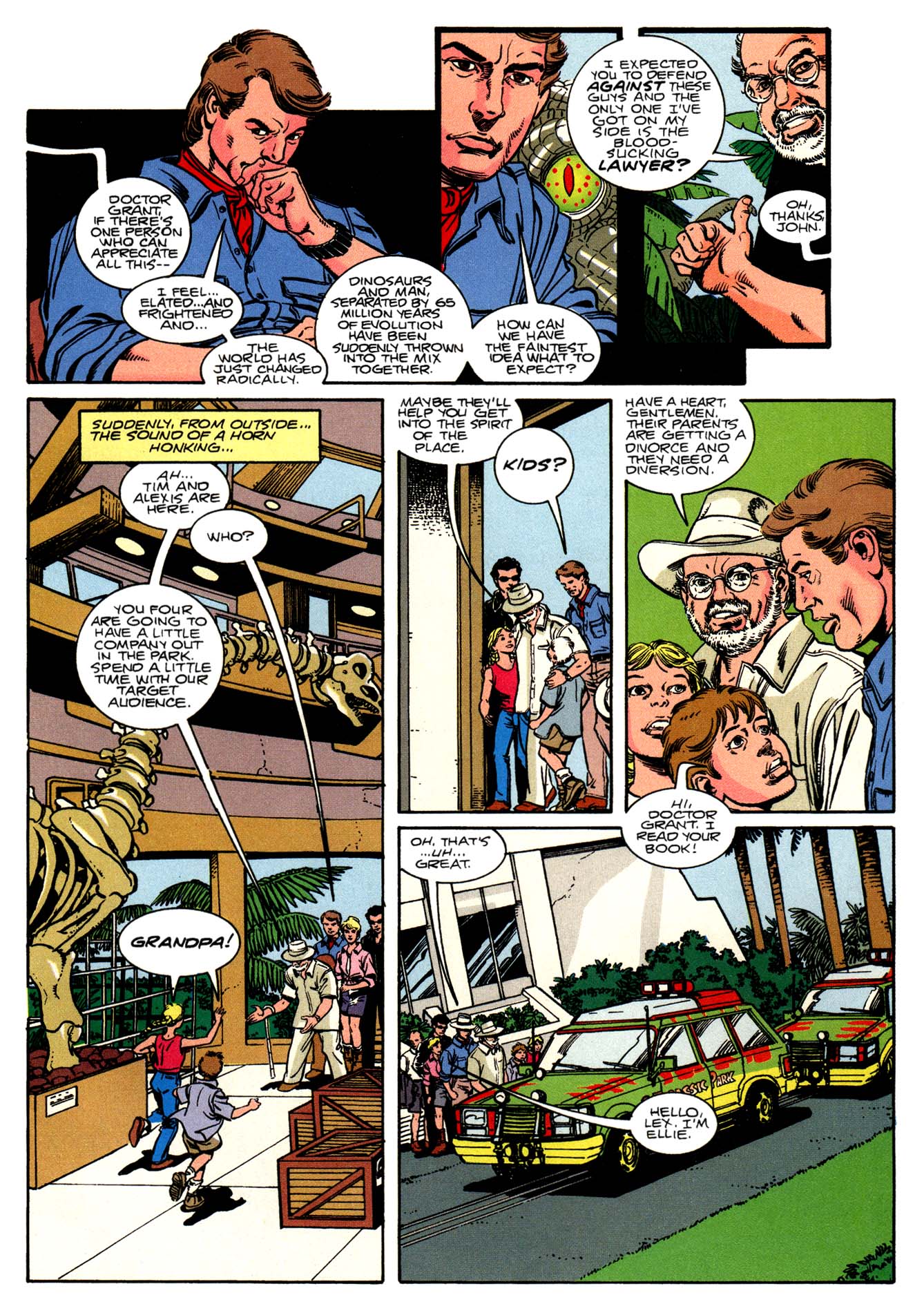 Read online Jurassic Park (1993) comic -  Issue #2 - 22