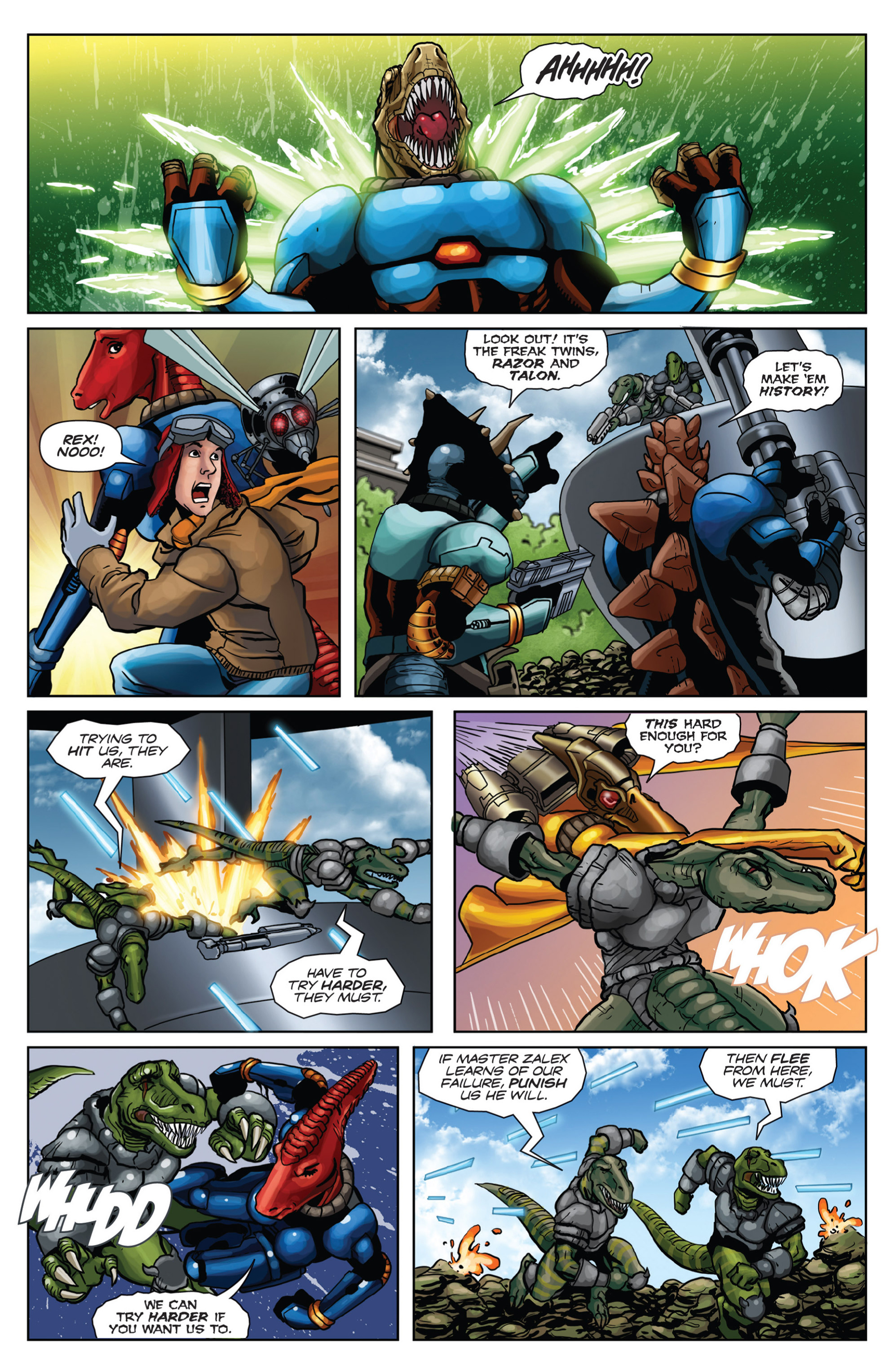 Read online Jurassic StrikeForce 5 comic -  Issue #5 - 10