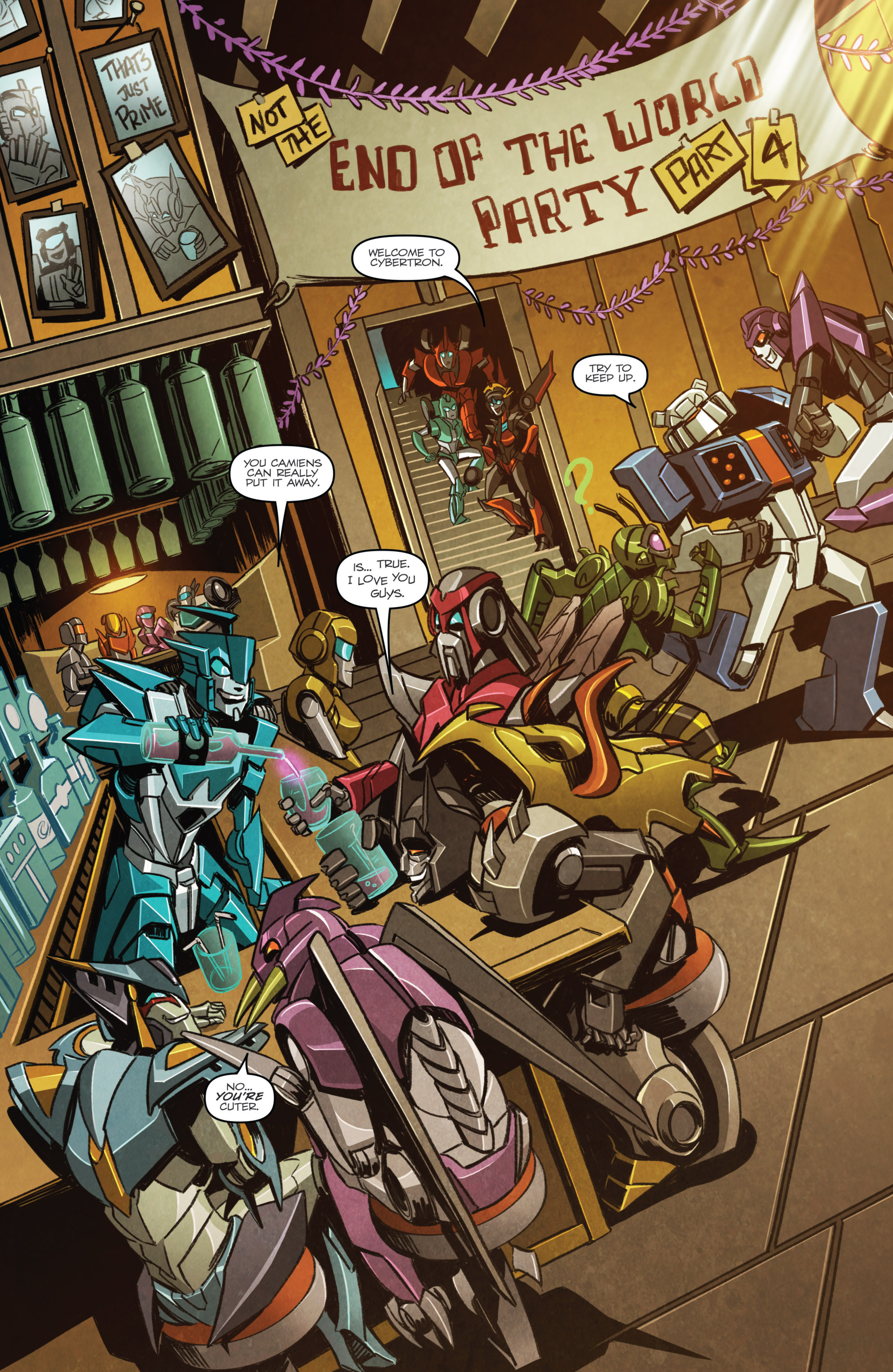 Read online The Transformers: Windblade (2015) comic -  Issue #4 - 16