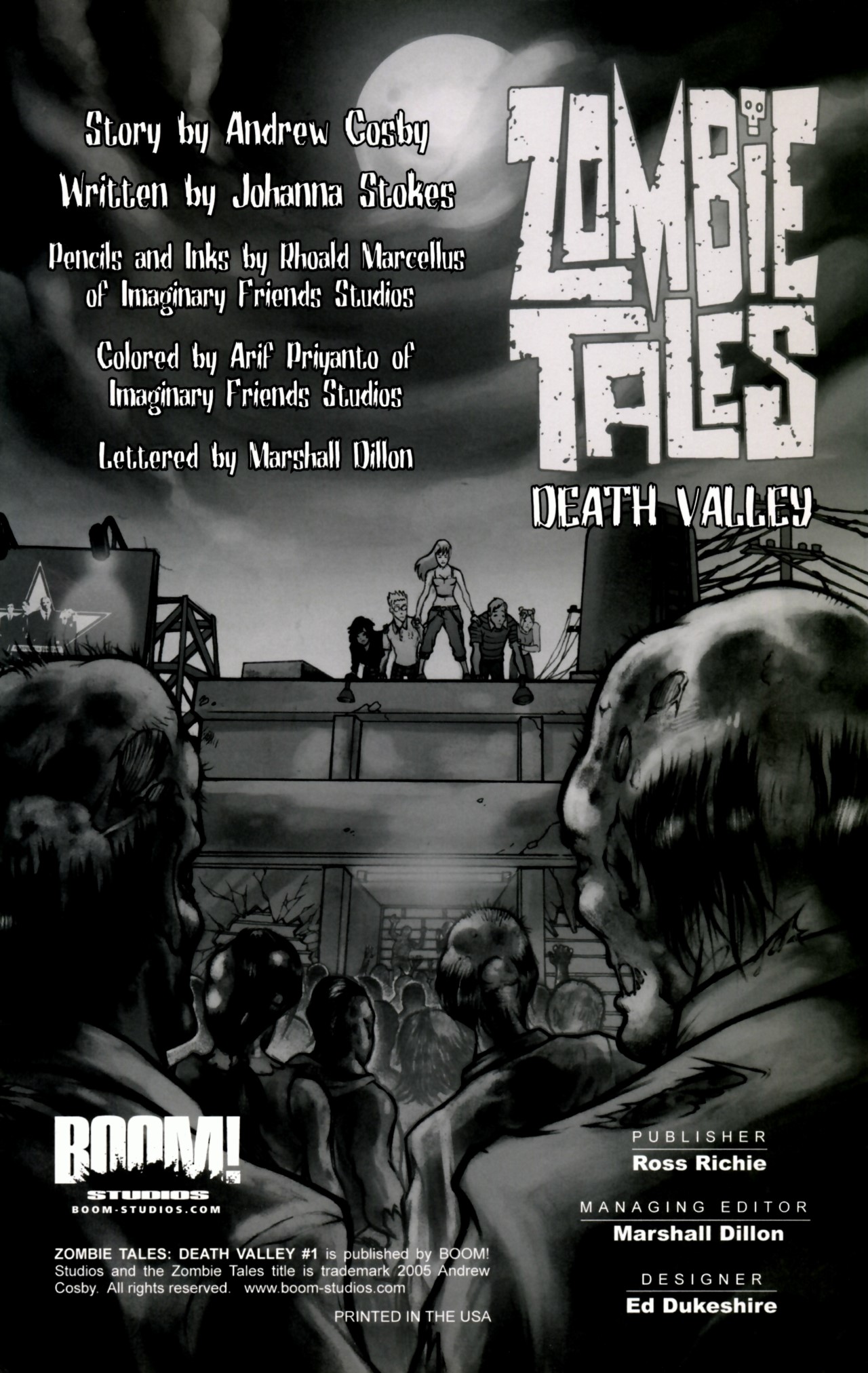 Read online Zombie Tales: Death Valley comic -  Issue #1 - 2