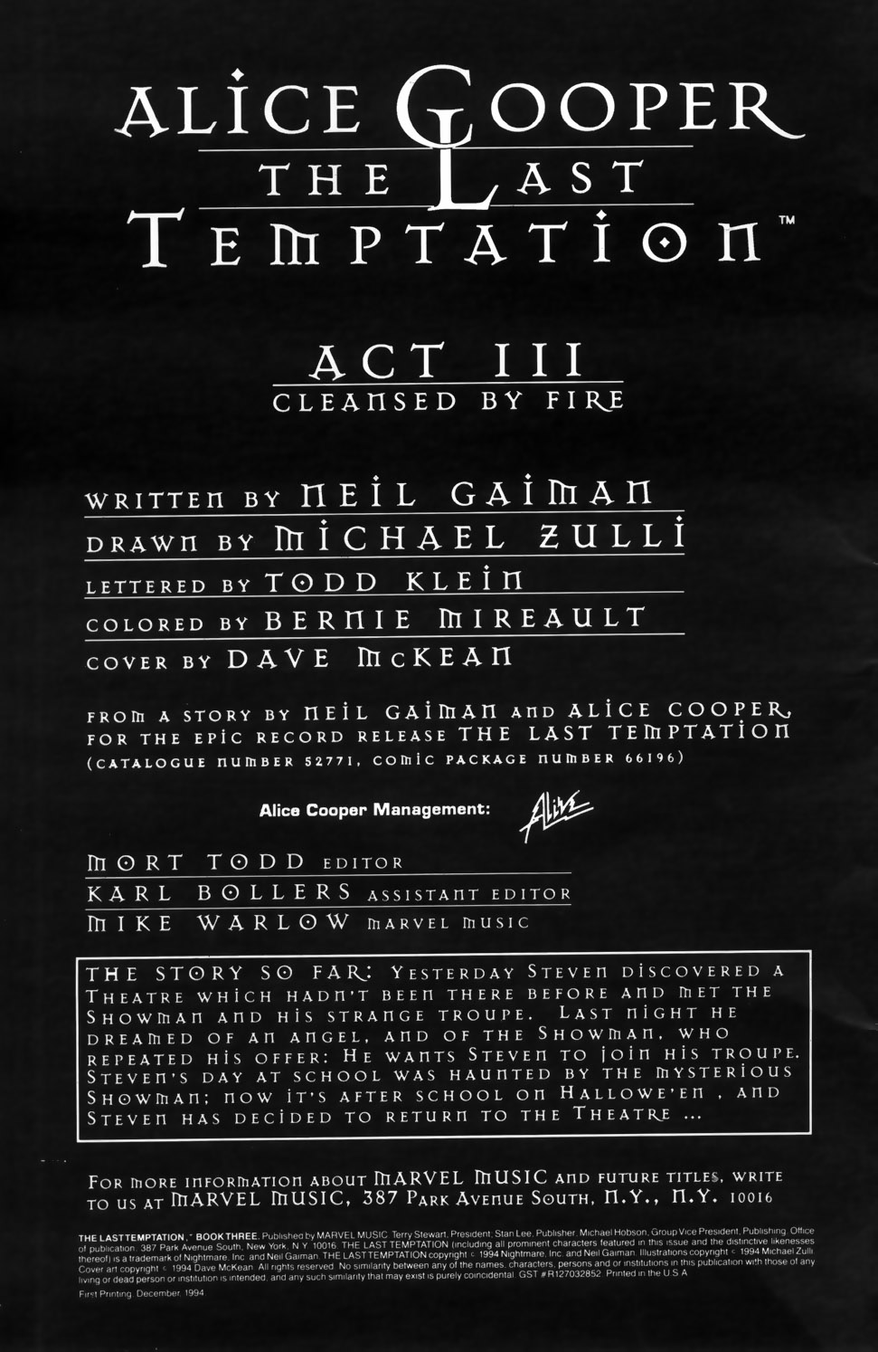 The Last Temptation issue 3 - Page 2