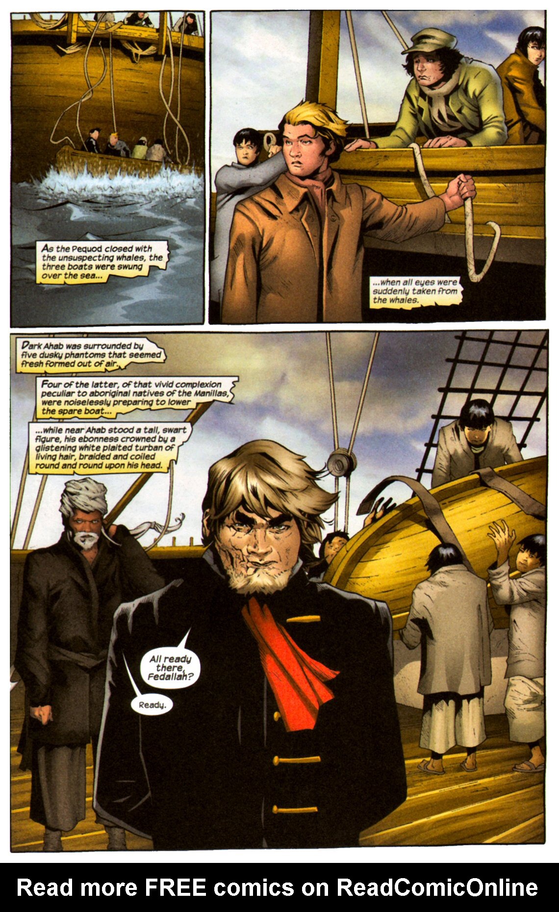 Read online Marvel Illustrated: Moby Dick comic -  Issue # TPB - 43