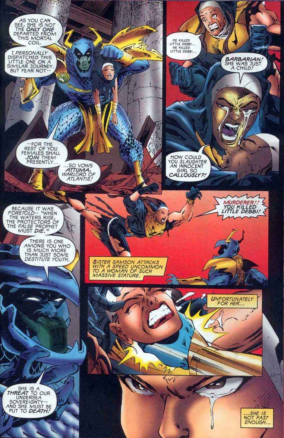 Read online X-Nation 2099 comic -  Issue #4 - 17