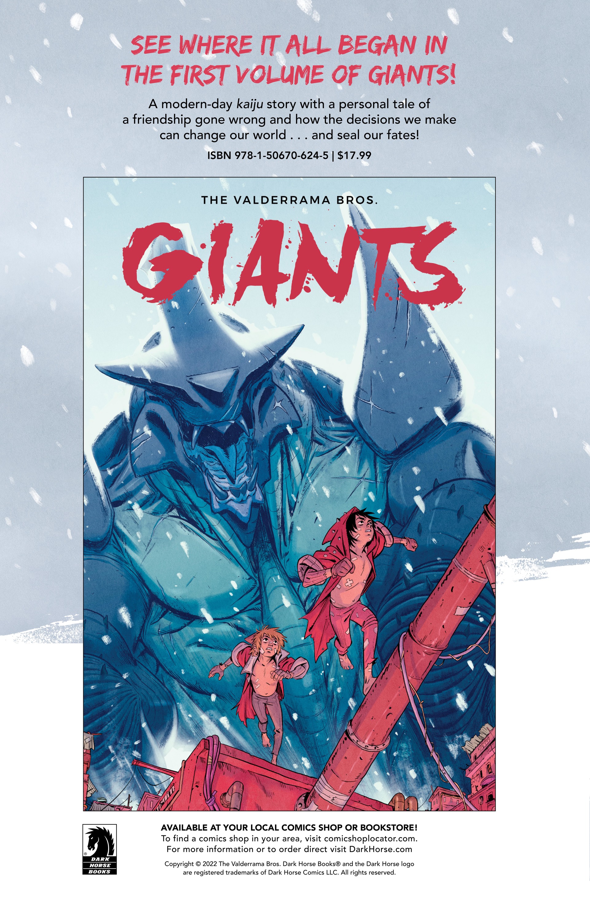Read online Giants: Ghosts of Winter comic -  Issue # TPB - 143
