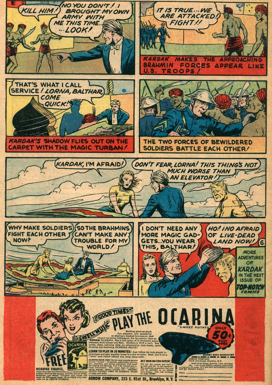 Read online Top-Notch Comics comic -  Issue #7 - 66