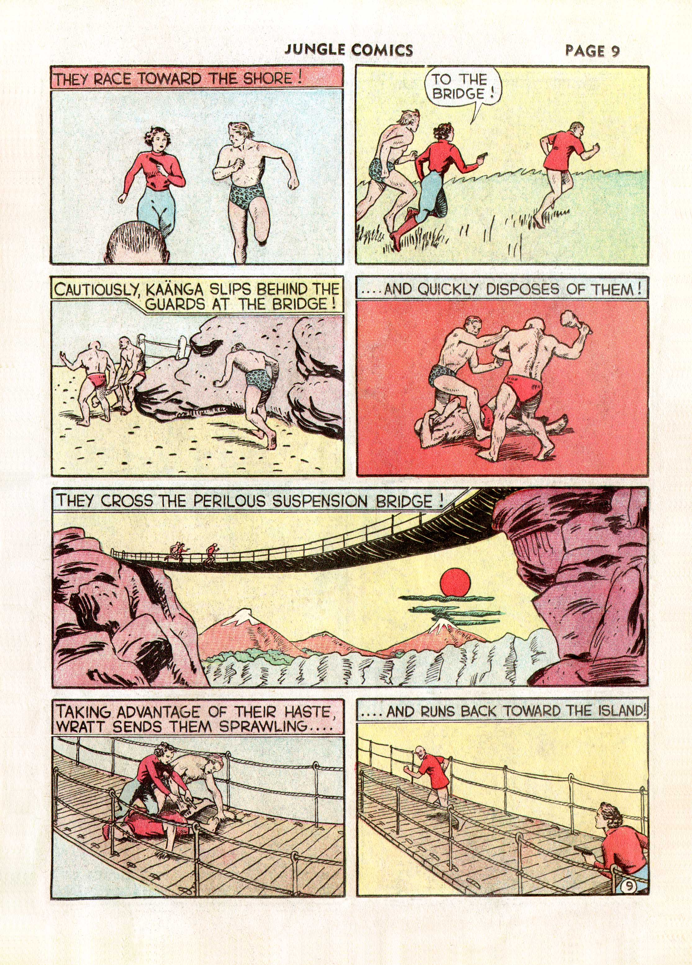 Read online Jungle Comics comic -  Issue #2 - 11