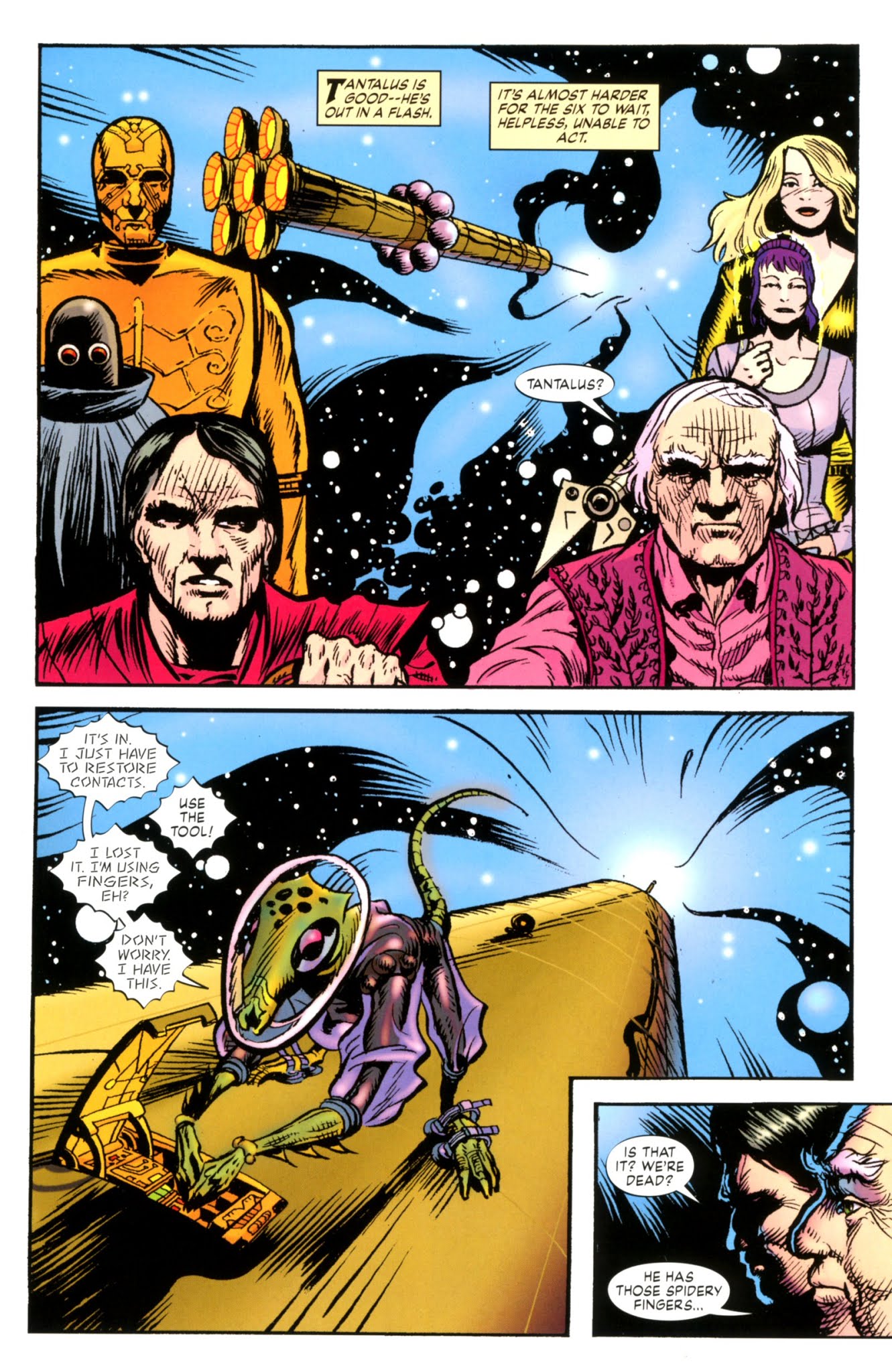 Read online Harlan Ellison's 7 Against Chaos comic -  Issue # TPB (Part 1) - 105