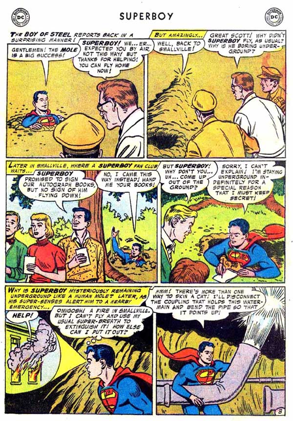 Read online Superboy (1949) comic -  Issue #59 - 4