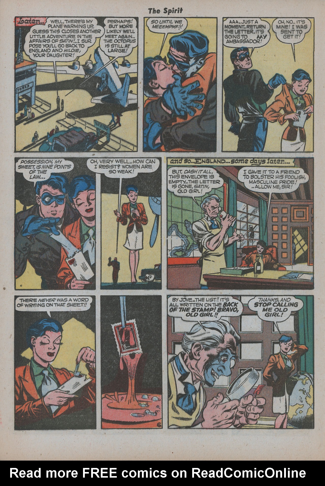 Read online The Spirit (1944) comic -  Issue #22 - 32