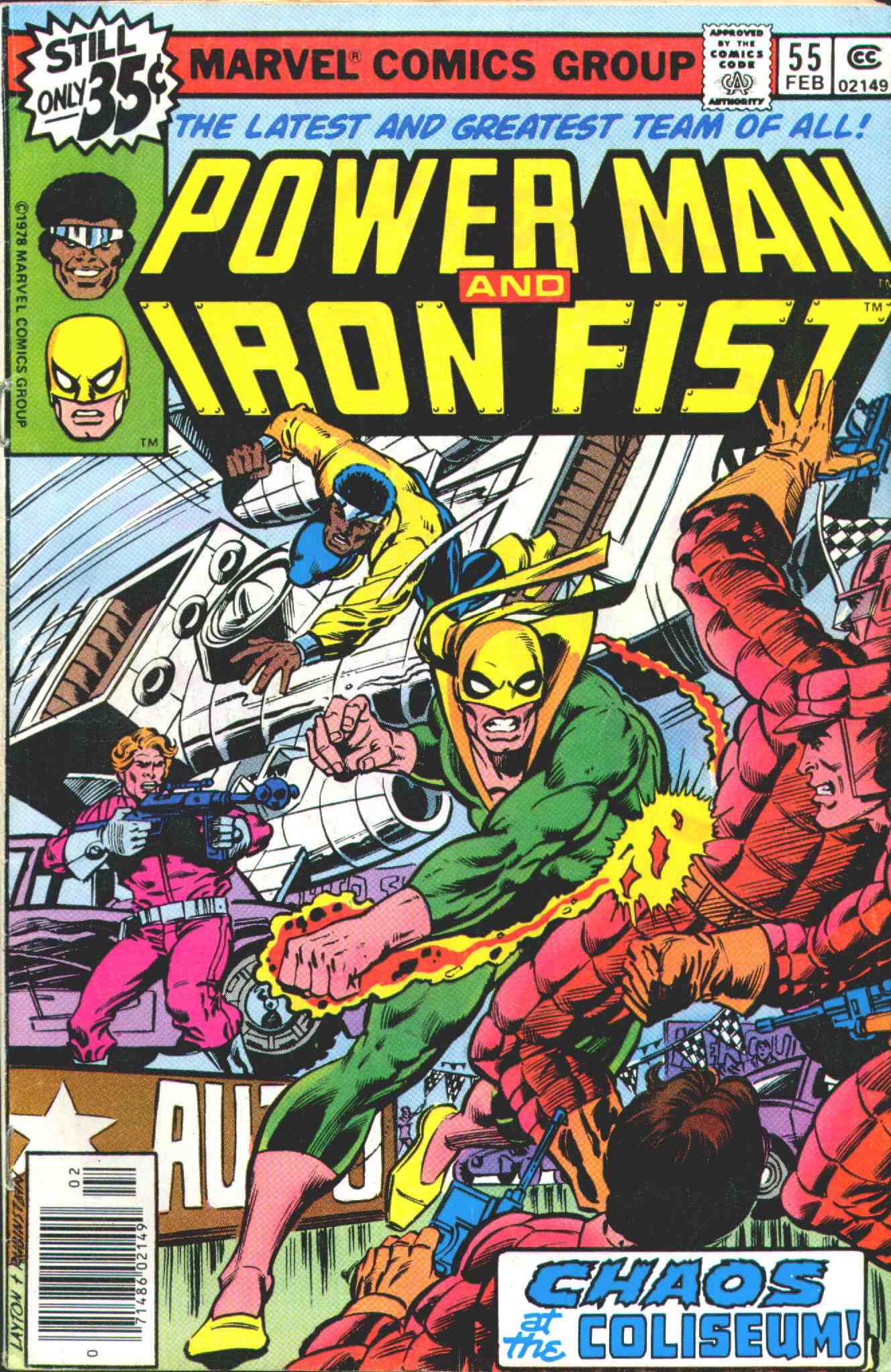Read online Power Man and Iron Fist (1978) comic -  Issue #55 - 1