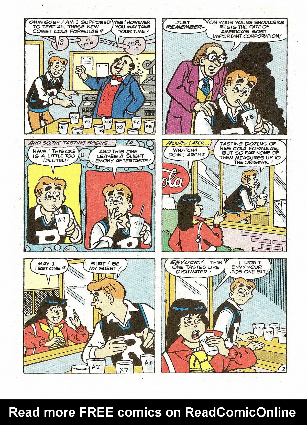 Read online Jughead's Double Digest Magazine comic -  Issue #36 - 165