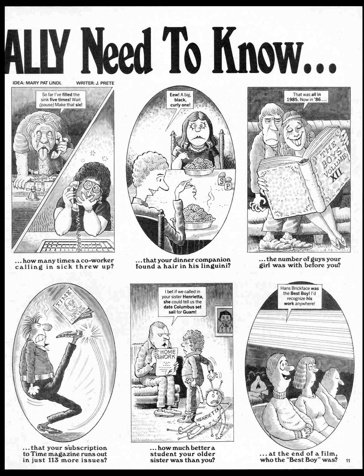 Read online MAD comic -  Issue #294 - 13