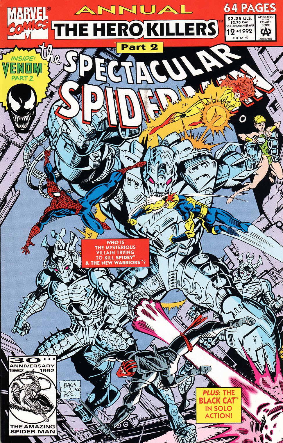 Read online The Spectacular Spider-Man (1976) comic -  Issue # Annual 12 - 1