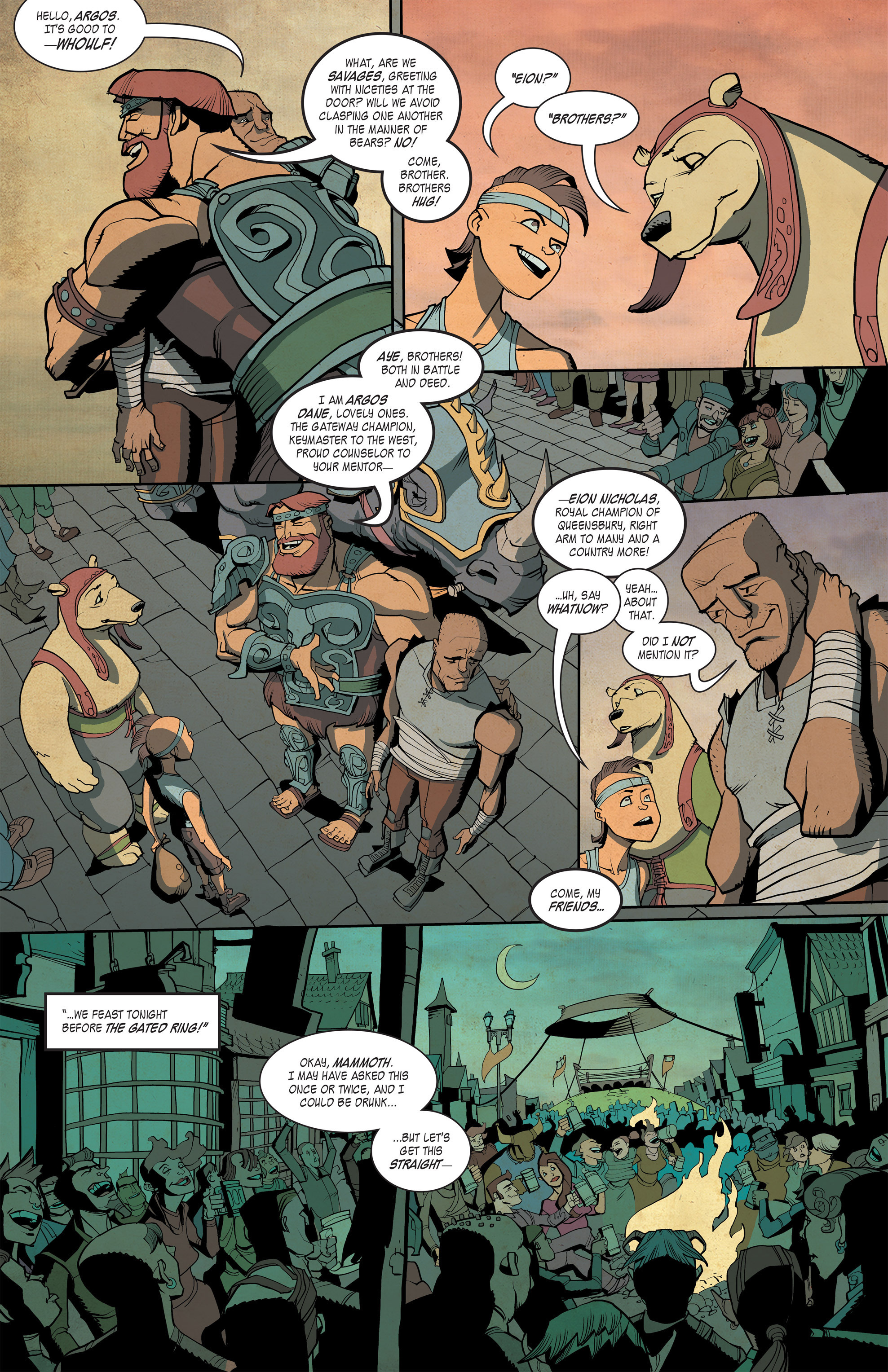Read online Kings and Canvas comic -  Issue #2 - 13