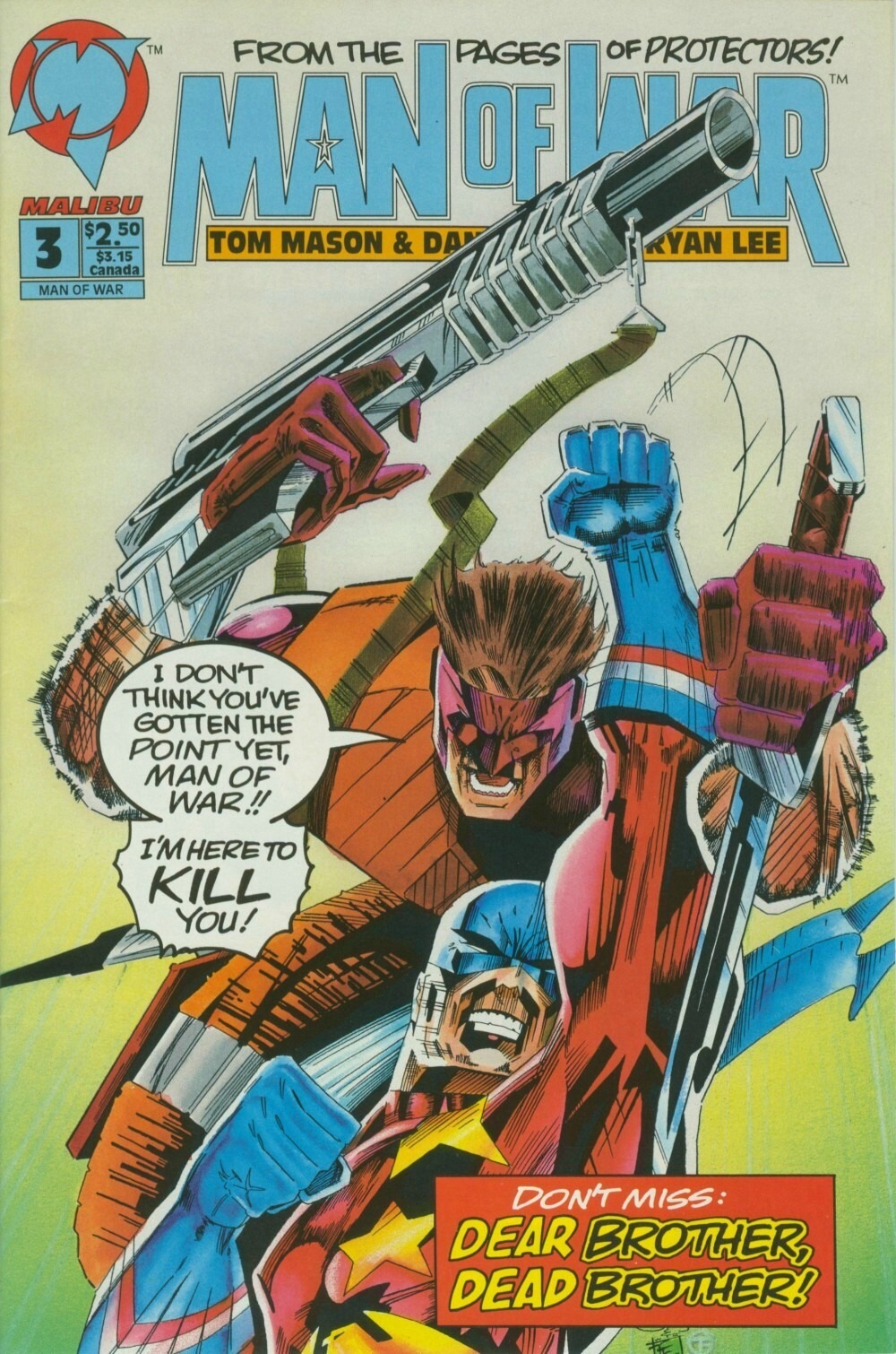 Read online Man of War comic -  Issue #3 - 1