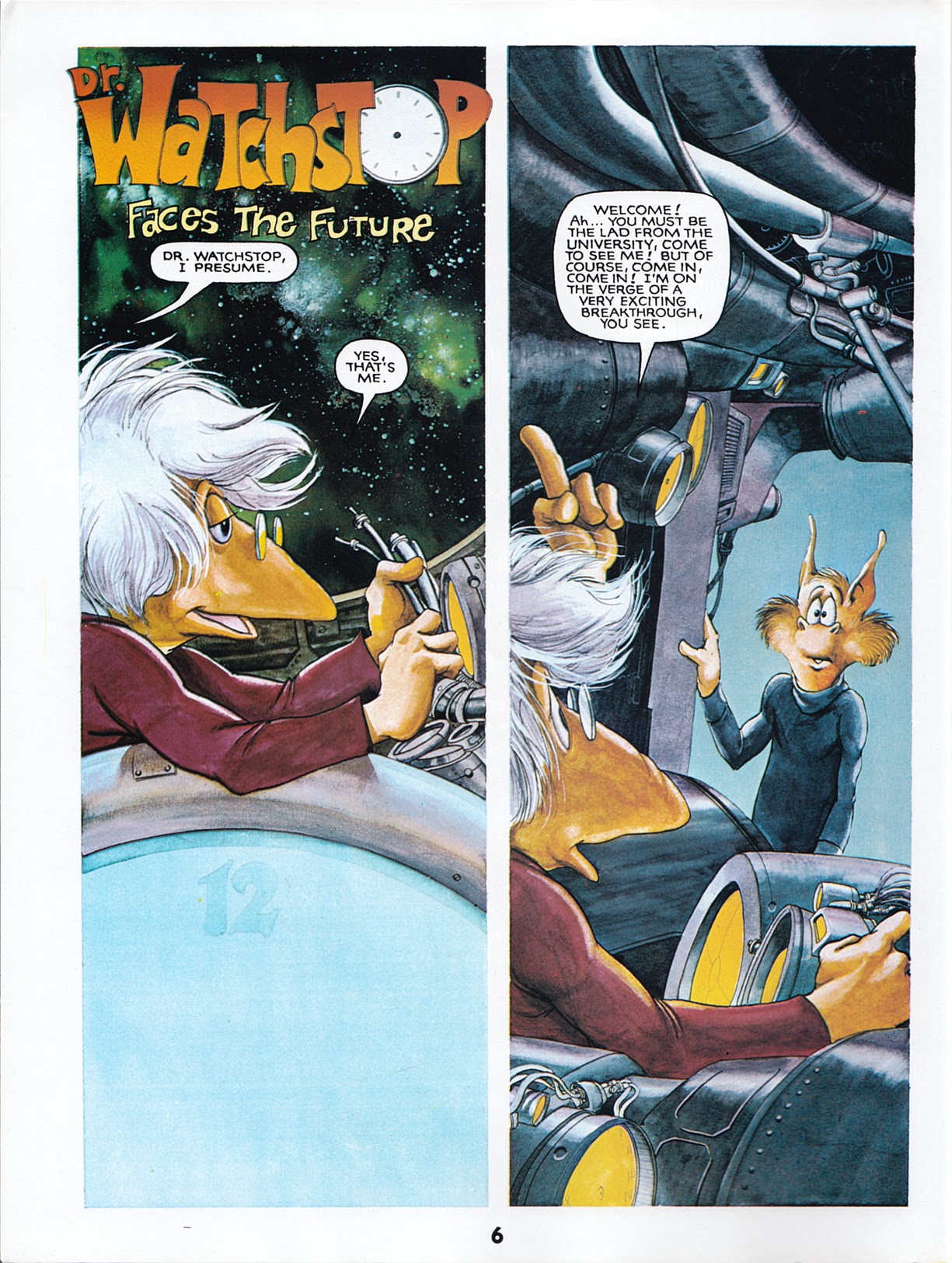 Read online Dr. Watchstop: Adventures in Time and Space comic -  Issue # Full - 8
