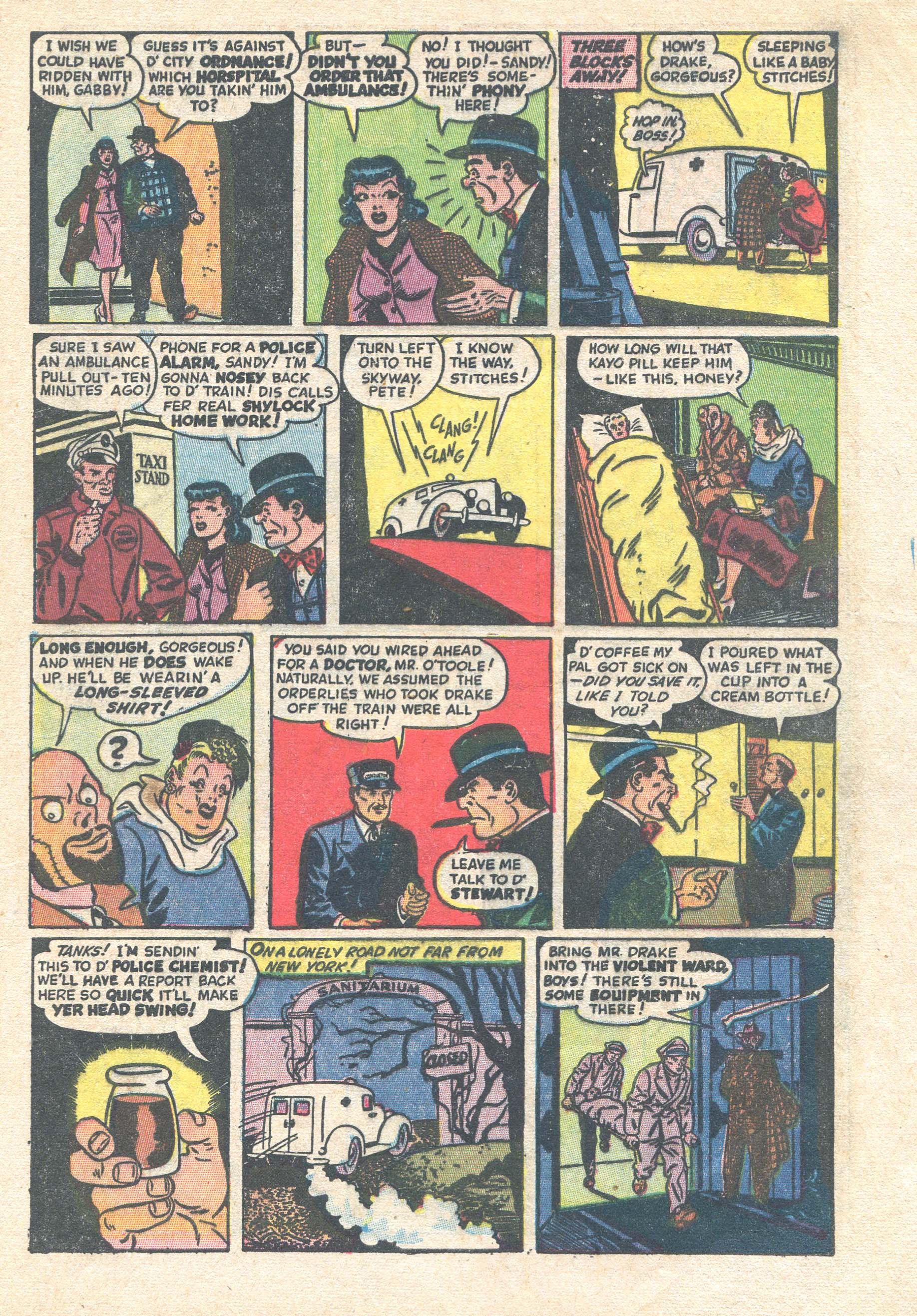 Read online Kerry Drake Detective Cases comic -  Issue #6 - 7