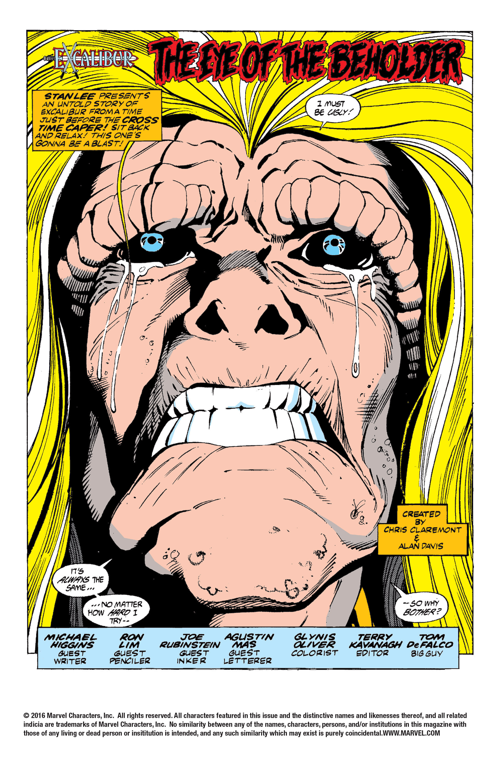 Read online Excalibur (1988) comic -  Issue #20 - 5