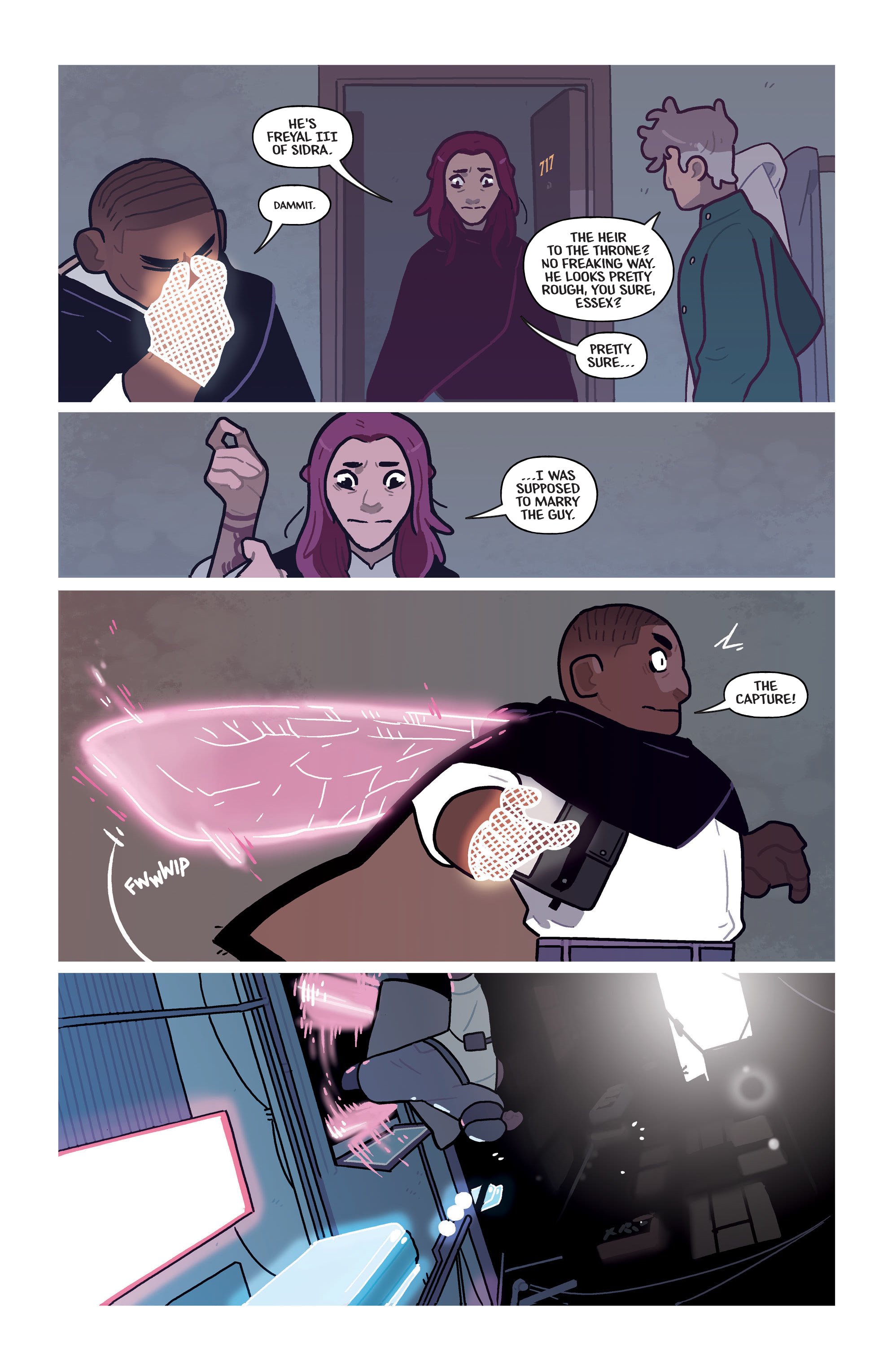 Read online Black Cloak comic -  Issue #1 - 13