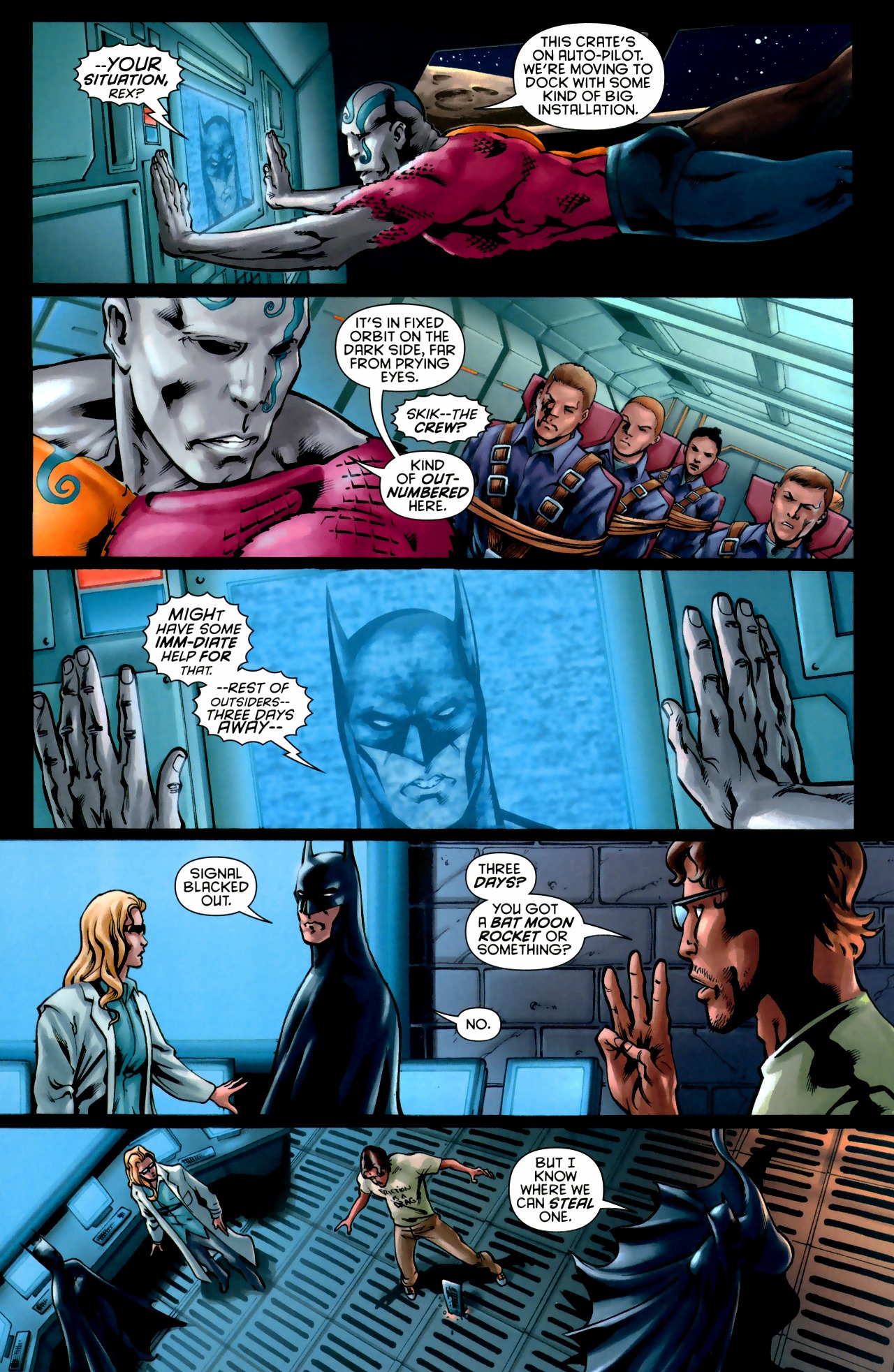 Read online Batman and the Outsiders (2007) comic -  Issue #6 - 6