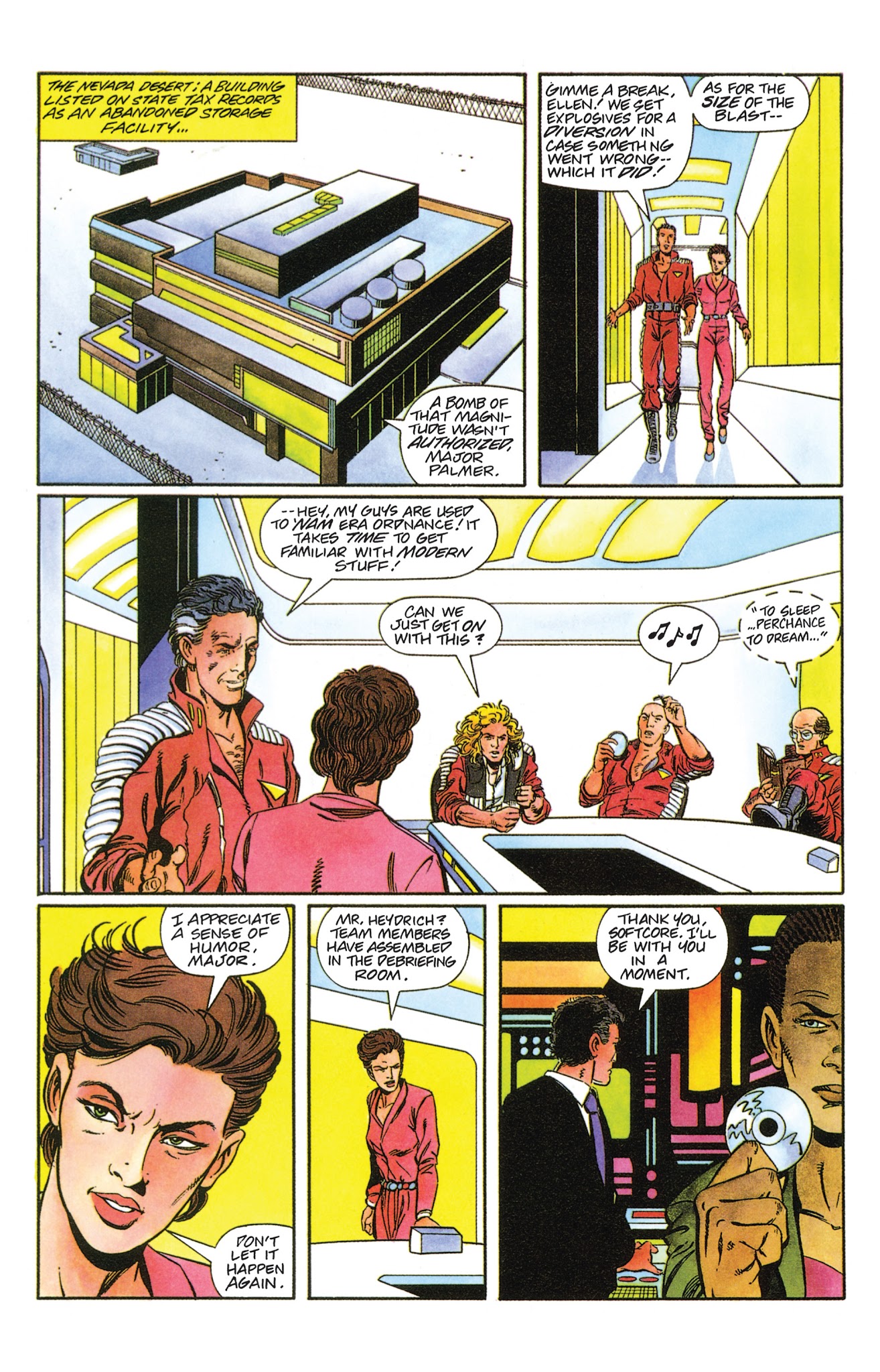 Read online Valiant Masters H.A.R.D. Corps comic -  Issue # TPB - 69