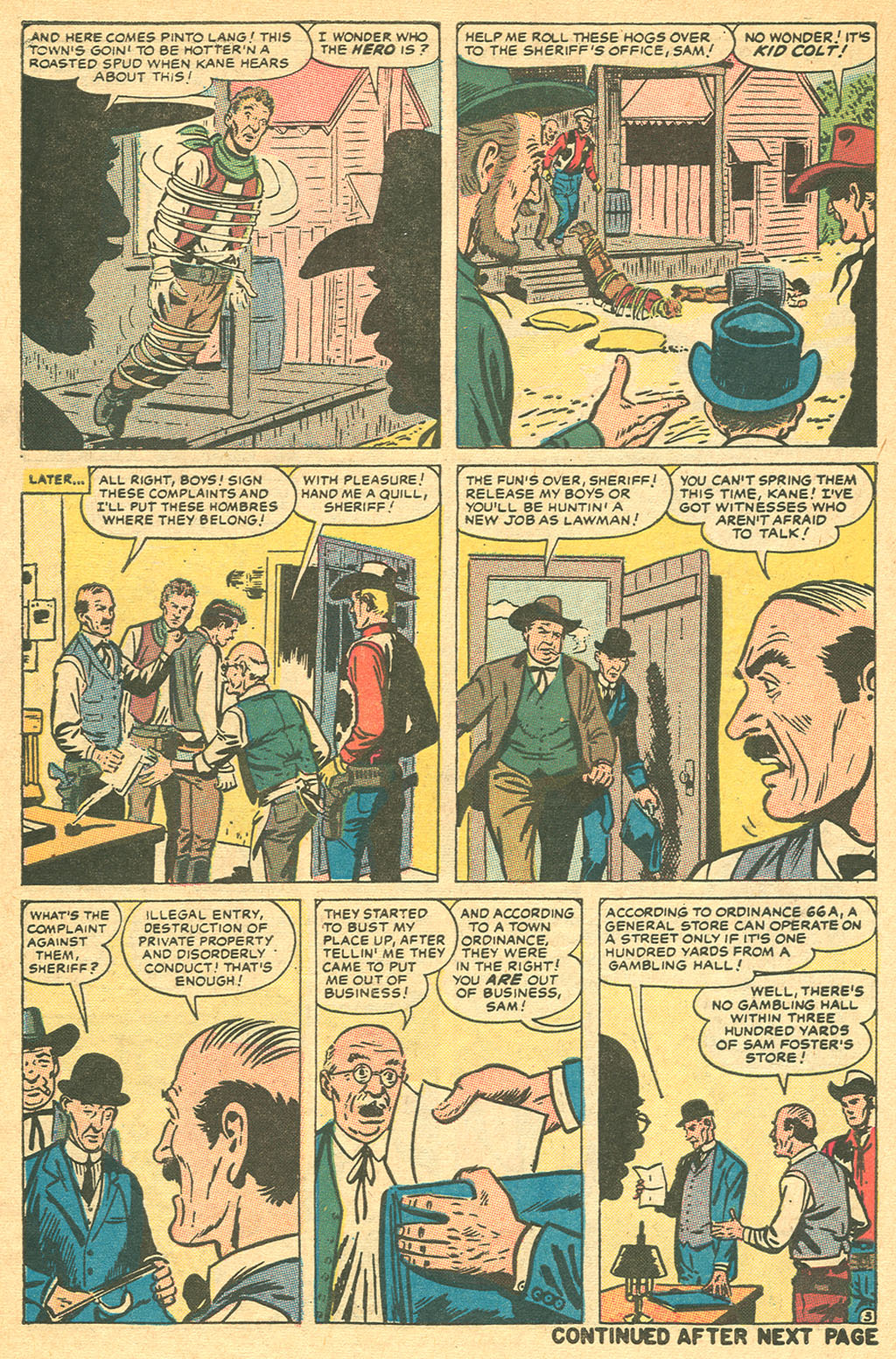 Read online Kid Colt Outlaw comic -  Issue #147 - 30