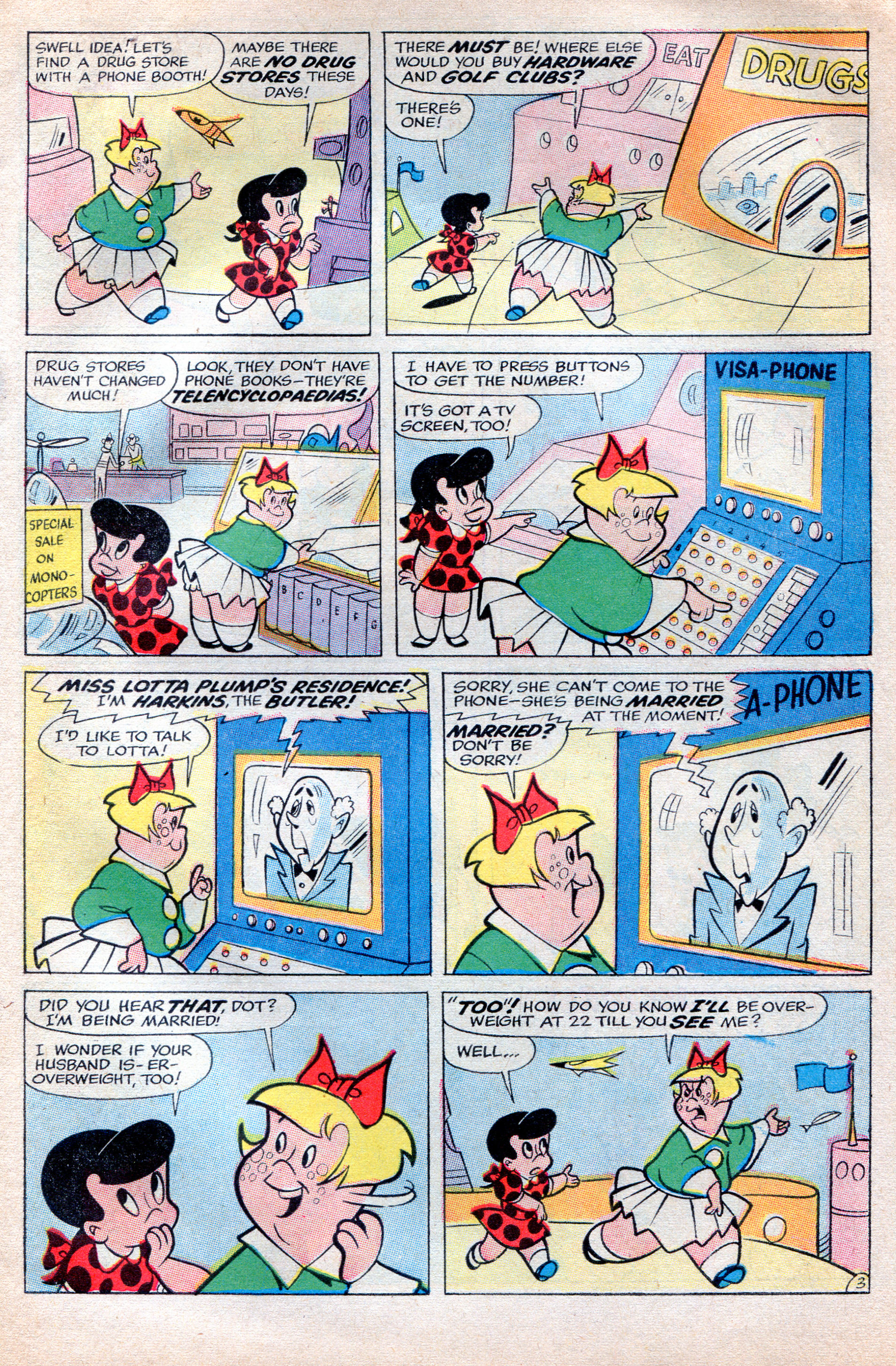 Read online Little Lotta comic -  Issue #37 - 7