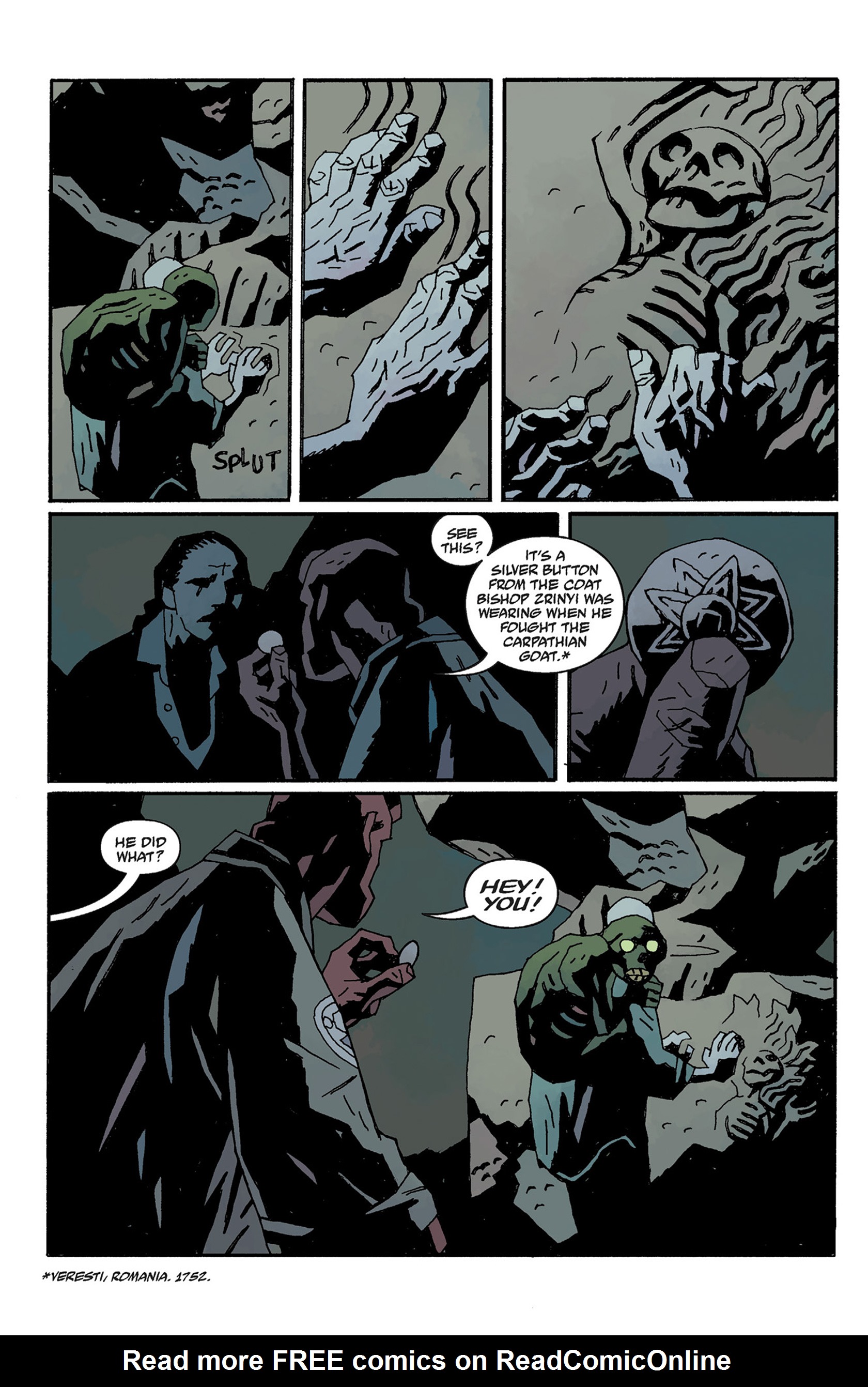 Read online Hellboy: The Crooked Man and Others comic -  Issue # TPB - 124