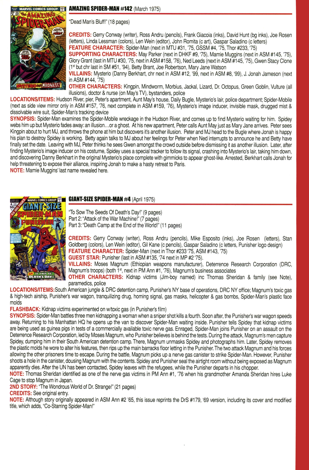 Read online Official Index to the Marvel Universe comic -  Issue #3 - 21