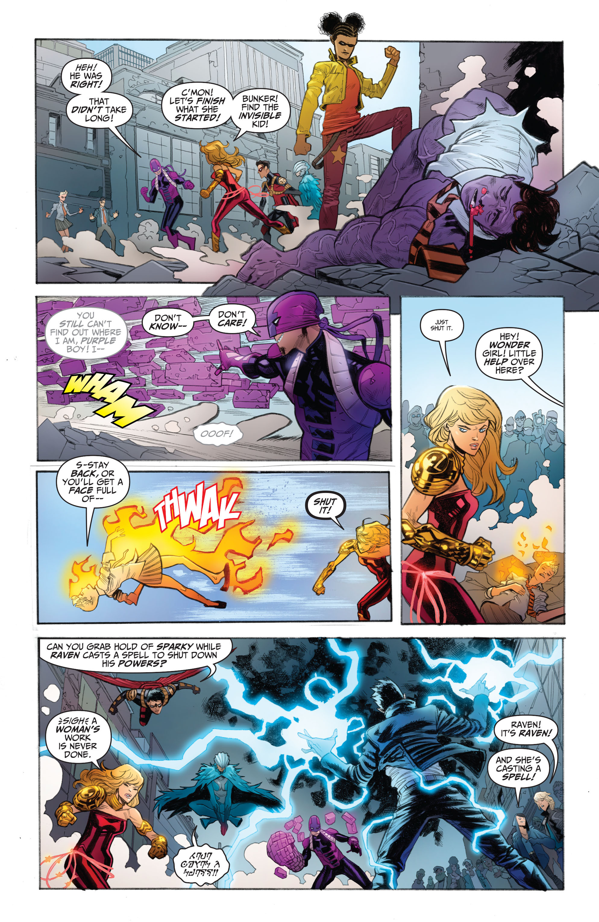 Read online Teen Titans (2014) comic -  Issue #6 - 4