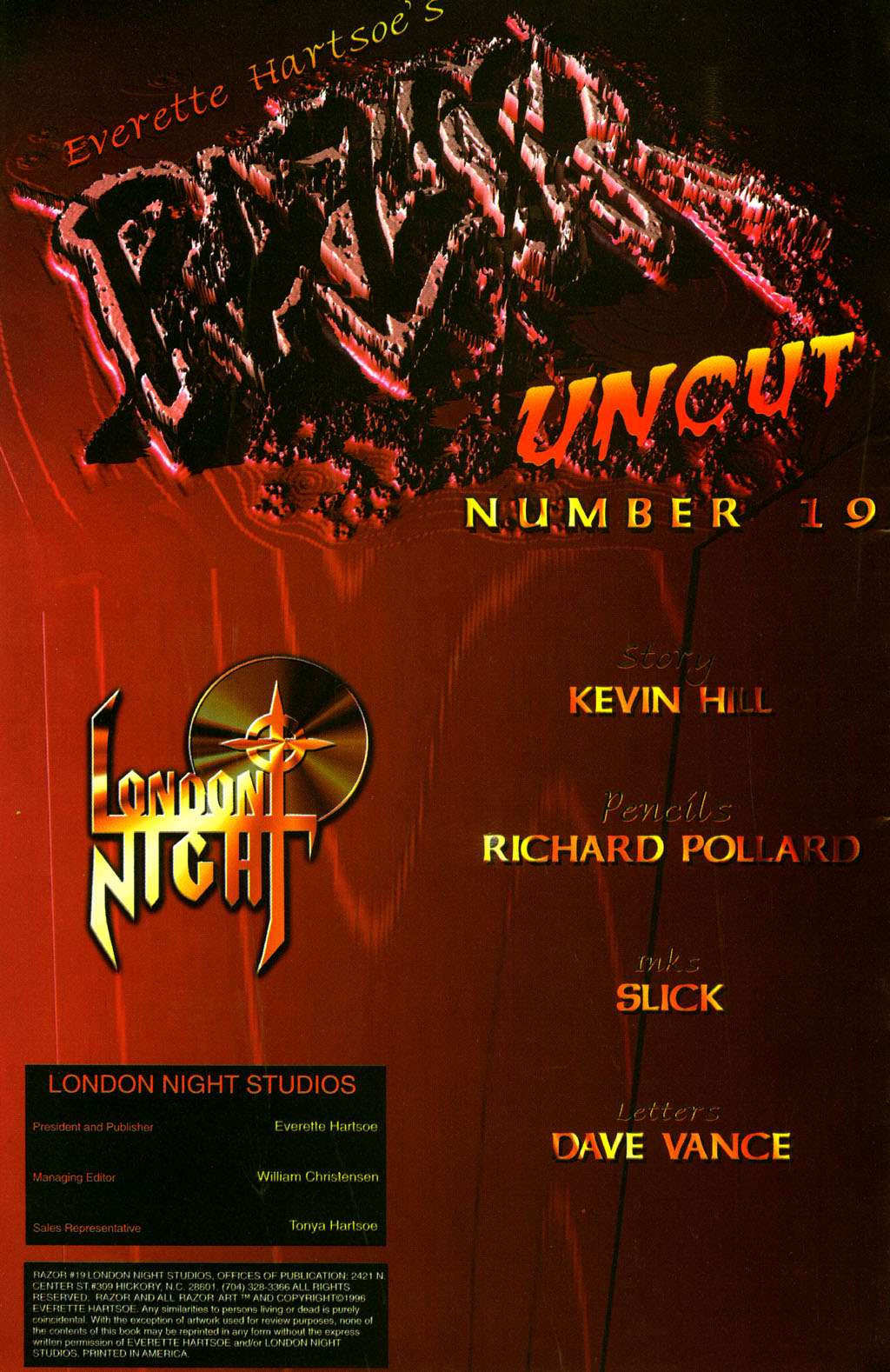 Read online Razor: Uncut comic -  Issue #19 - 2