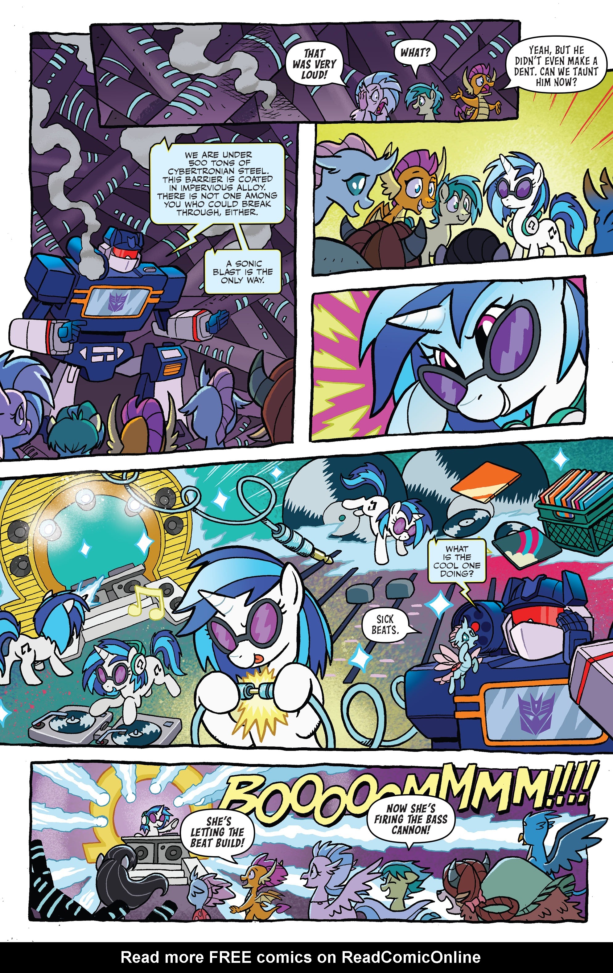 Read online My Little Pony/Transformers II comic -  Issue #3 - 10