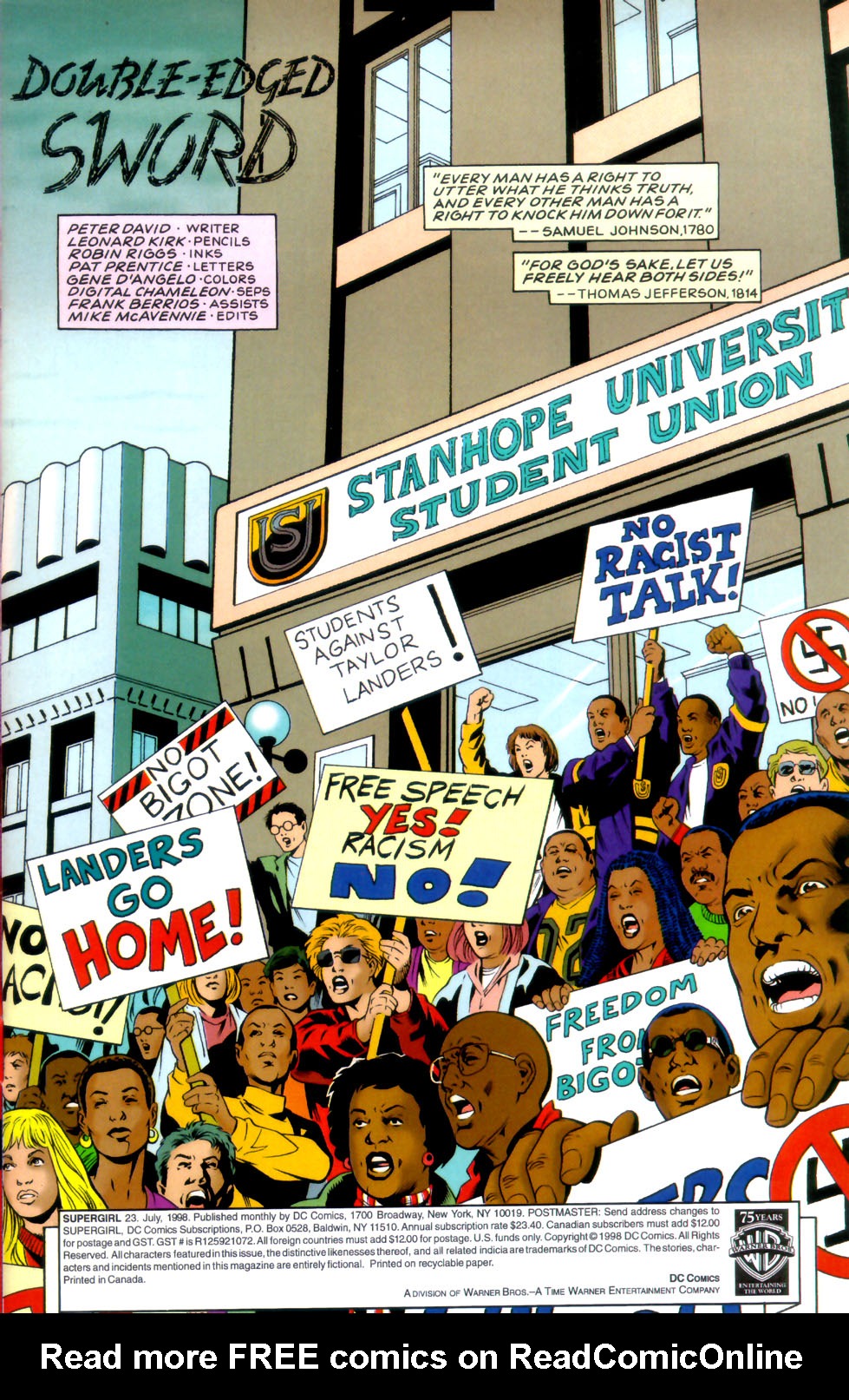 Read online Supergirl (1996) comic -  Issue #23 - 2