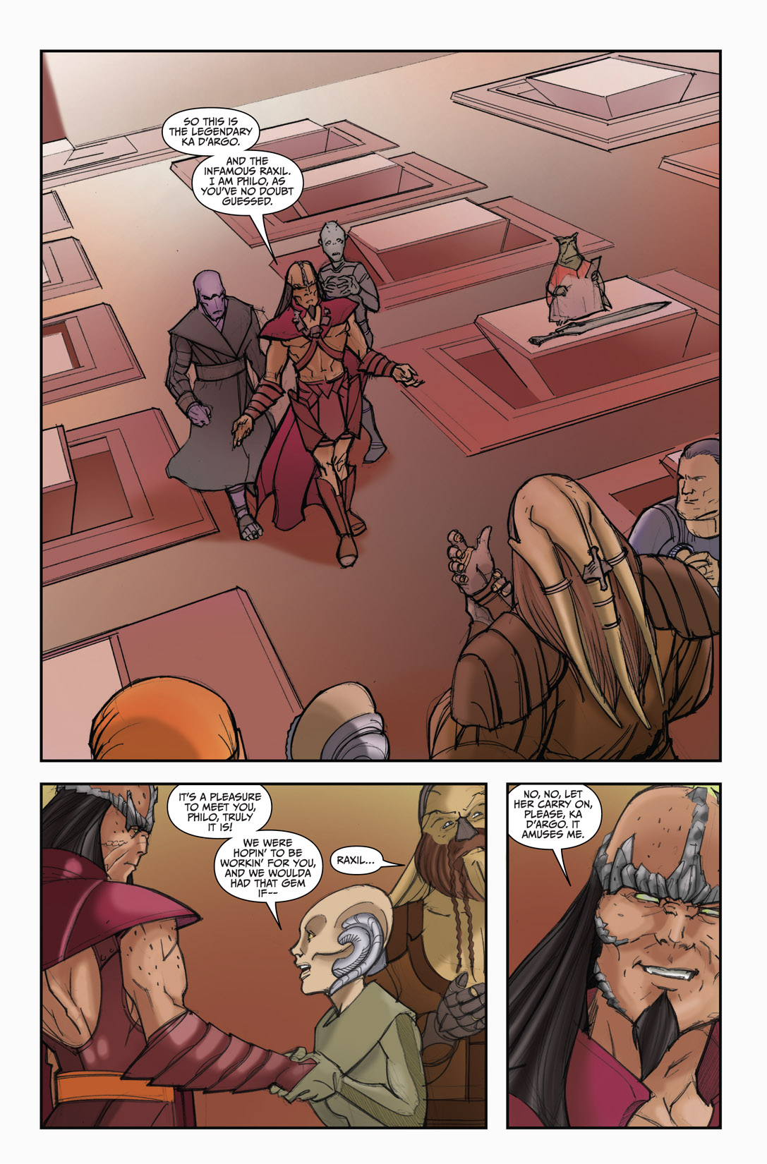 Read online Farscape: D'Argo's Quest comic -  Issue #4 - 13