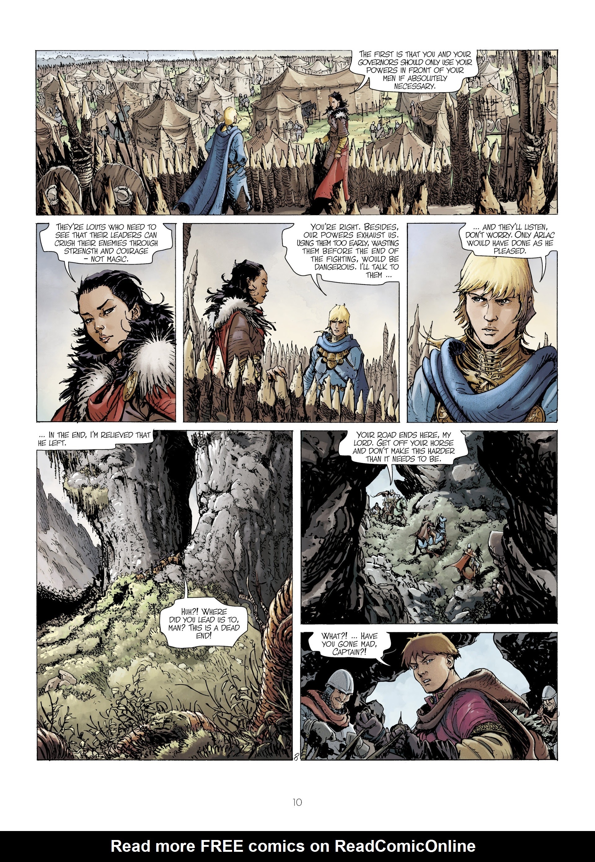 Read online Kriss of Valnor: Red as the Raheborg comic -  Issue # Full - 12