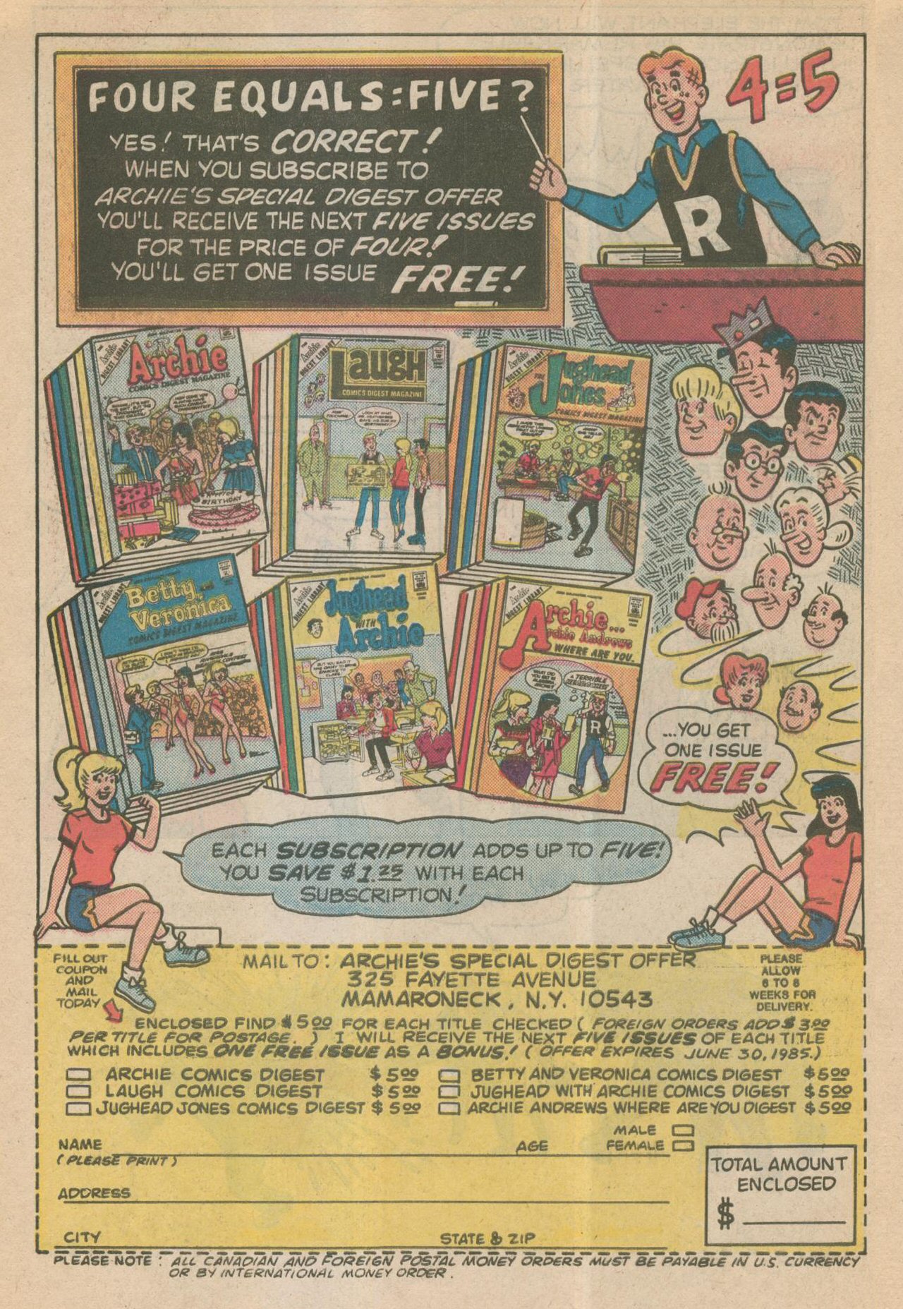 Read online Archie's TV Laugh-Out comic -  Issue #101 - 34