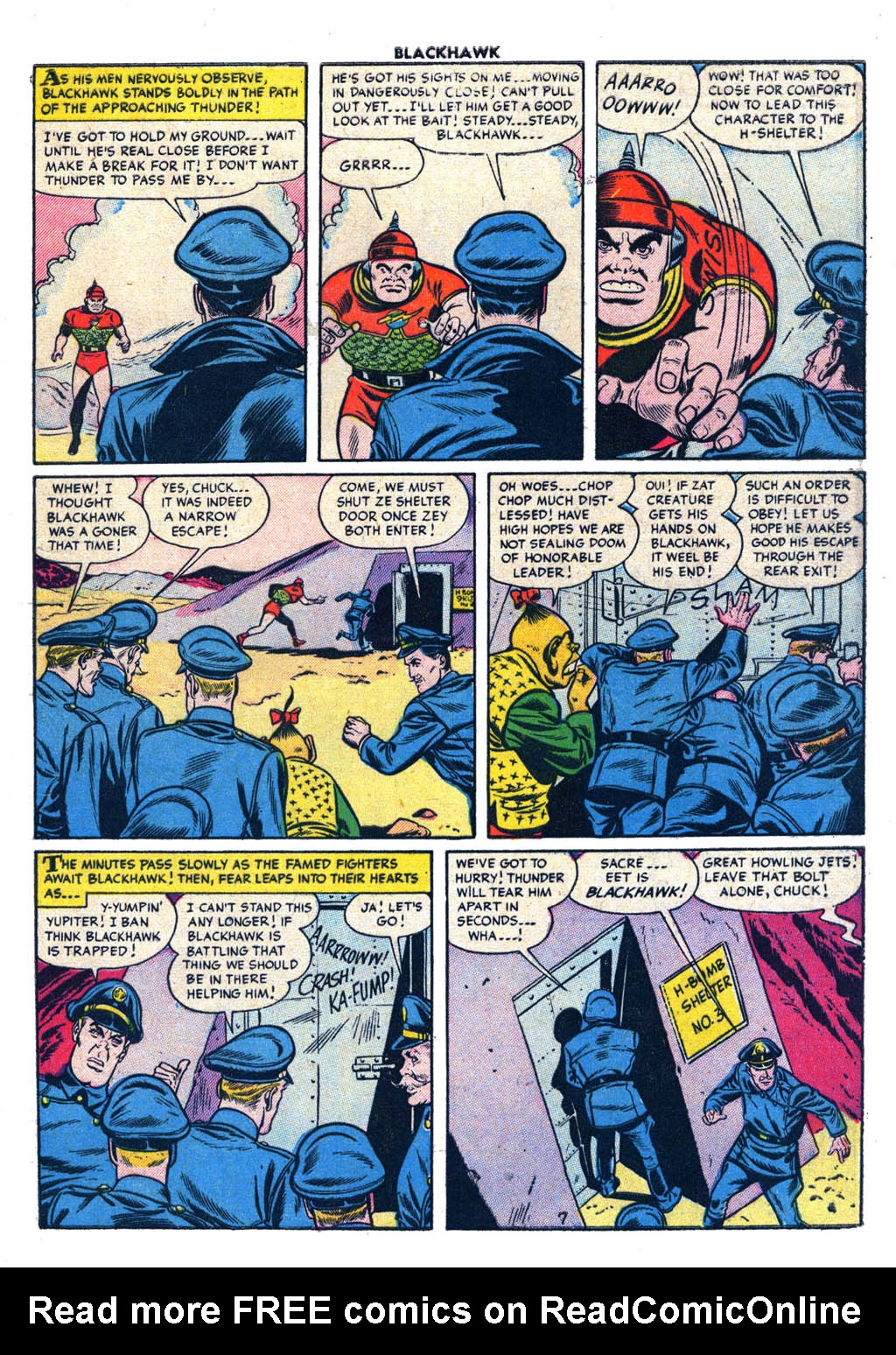 Read online Blackhawk (1957) comic -  Issue #88 - 9