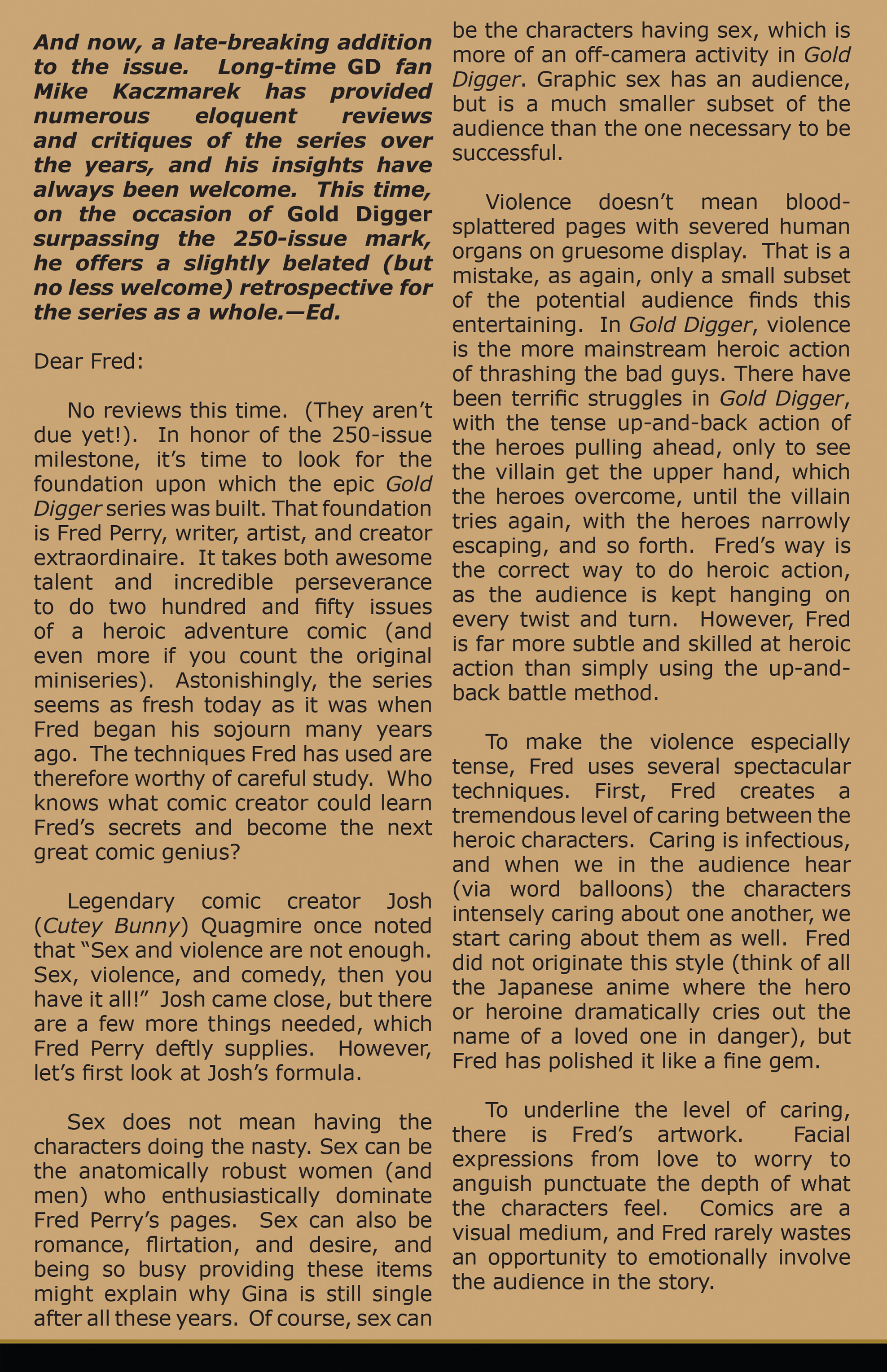 Read online Gold Digger (1999) comic -  Issue #260 - 27