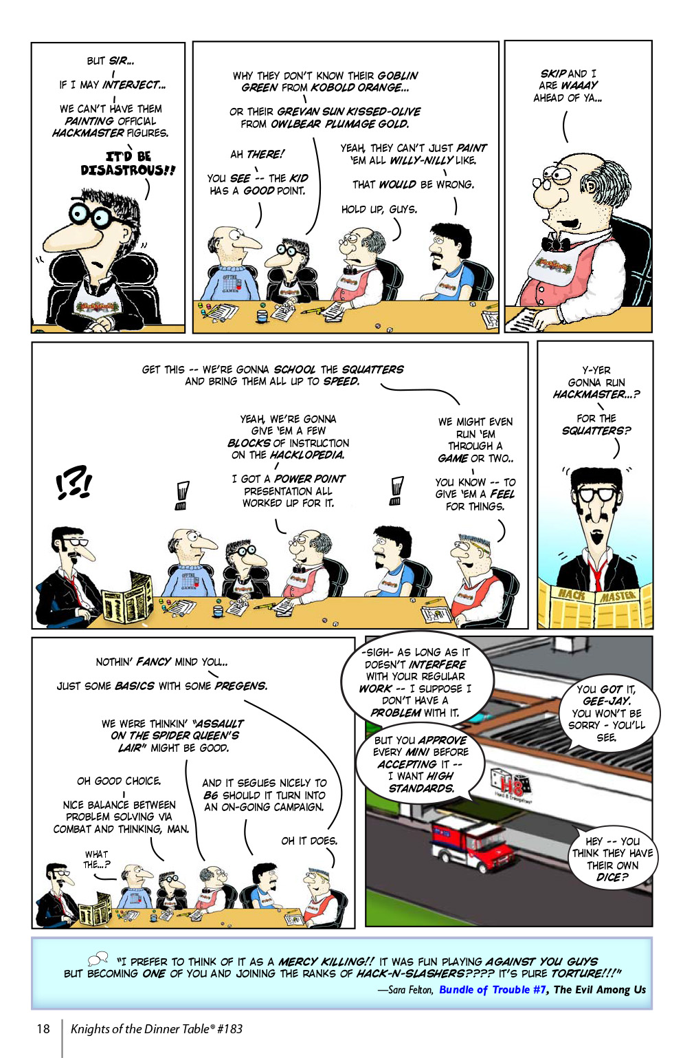 Read online Knights of the Dinner Table comic -  Issue #183 - 20