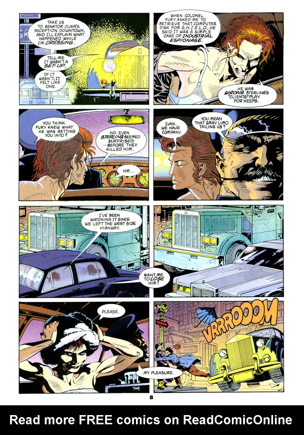 Read online Marvel Graphic Novel comic -  Issue #61 - Black Widow - The Coldest War - 9