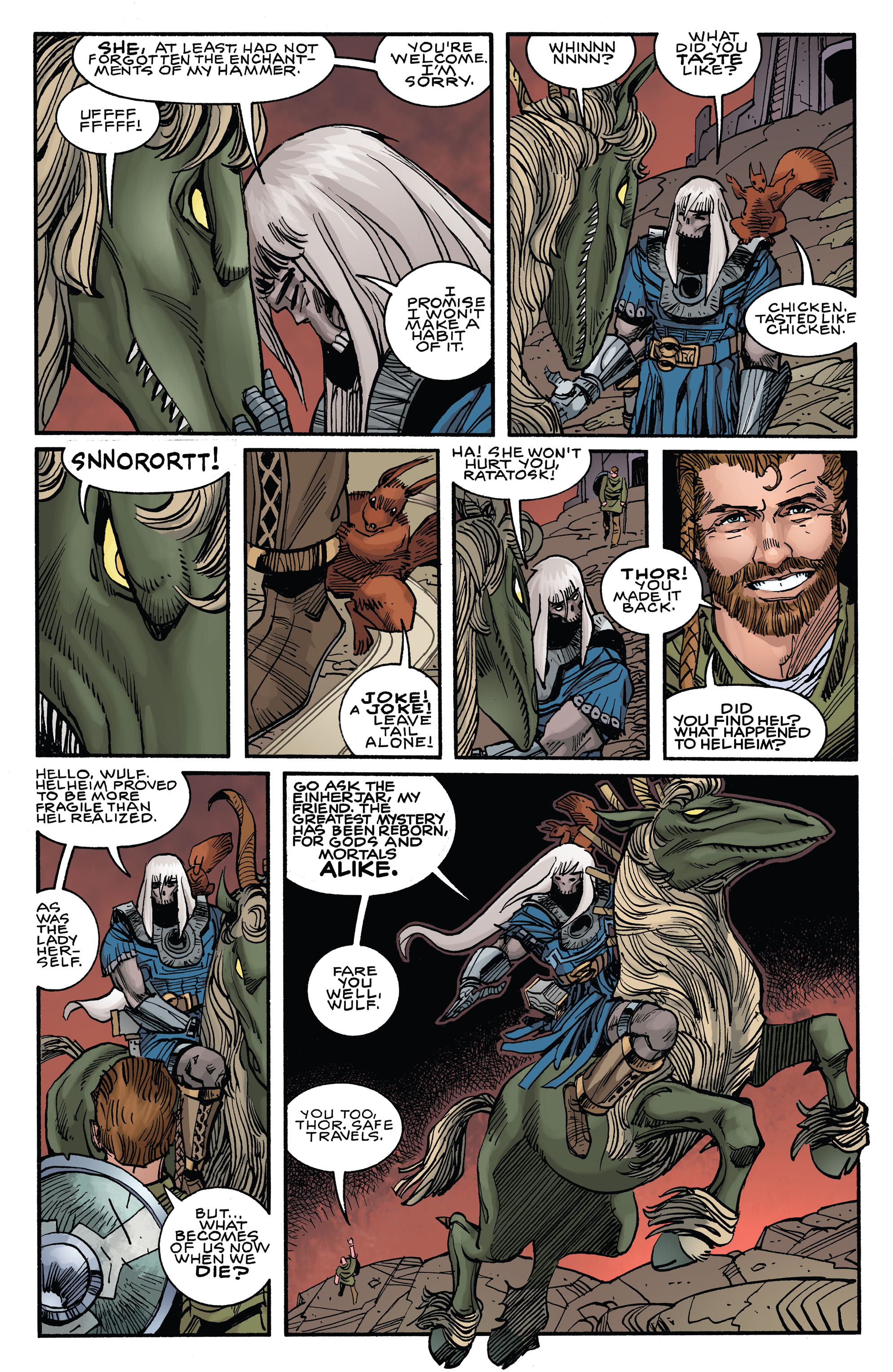 Read online Ragnarok: The Breaking of Helheim comic -  Issue #6 - 21