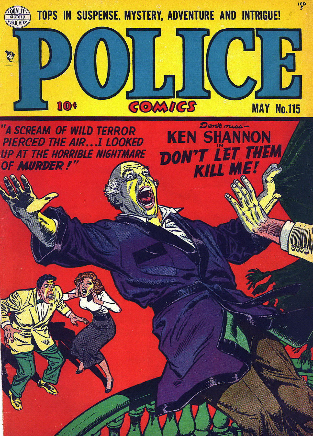 Read online Police Comics comic -  Issue #115 - 1