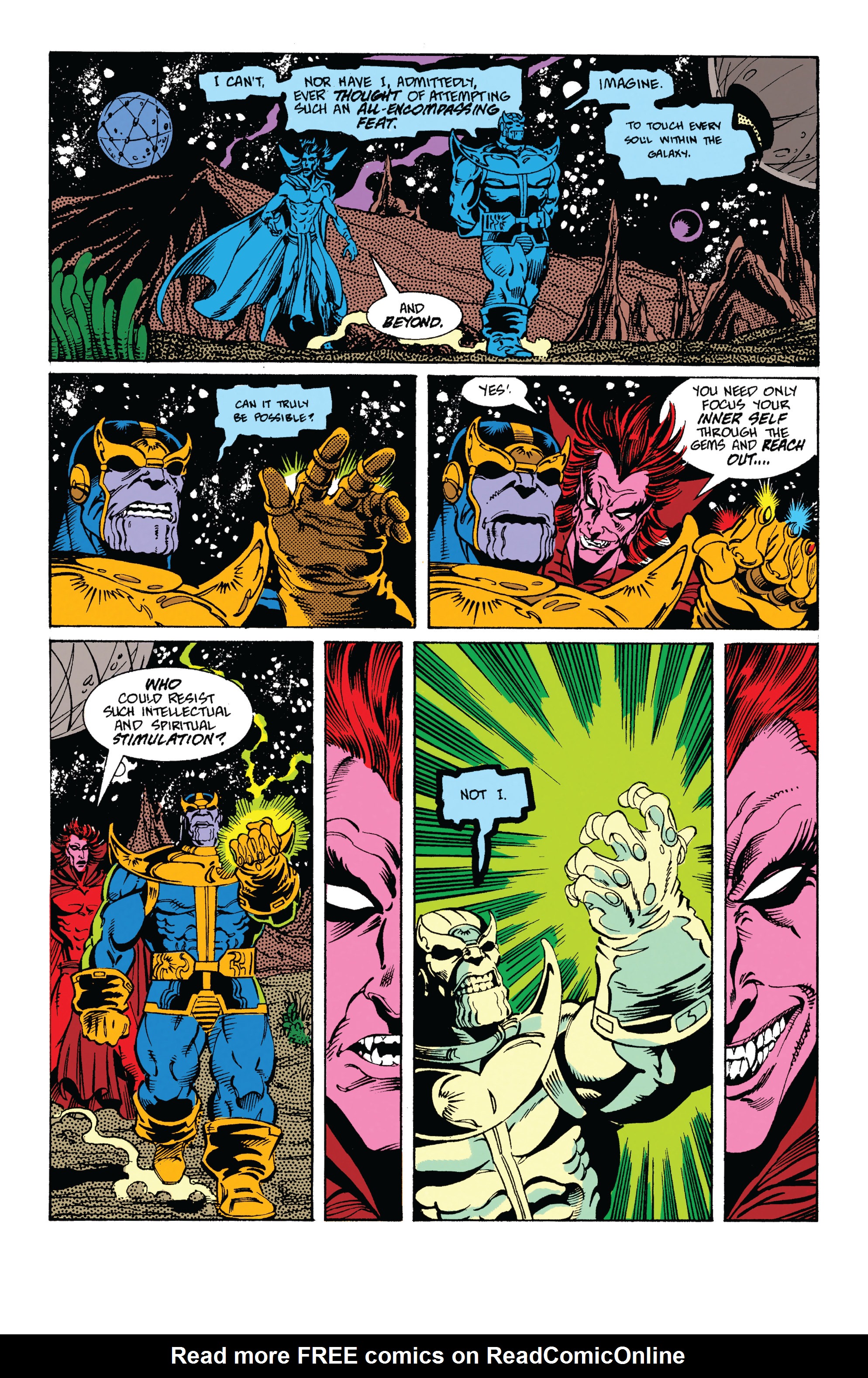 Read online Marvel-Verse: Thanos comic -  Issue # TPB - 59
