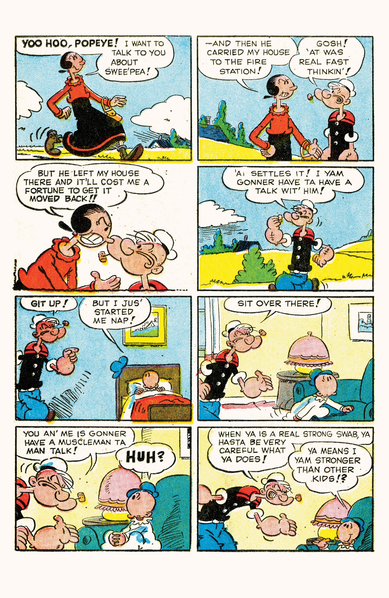 Read online Classic Popeye comic -  Issue #58 - 23