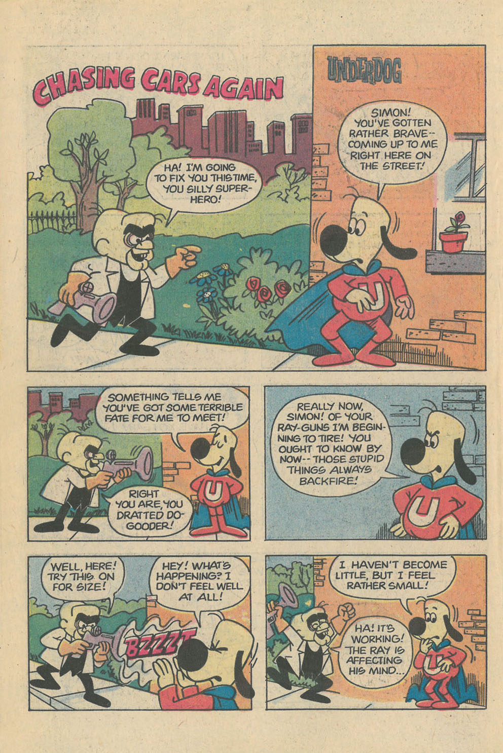 Read online Underdog (1975) comic -  Issue #23 - 10