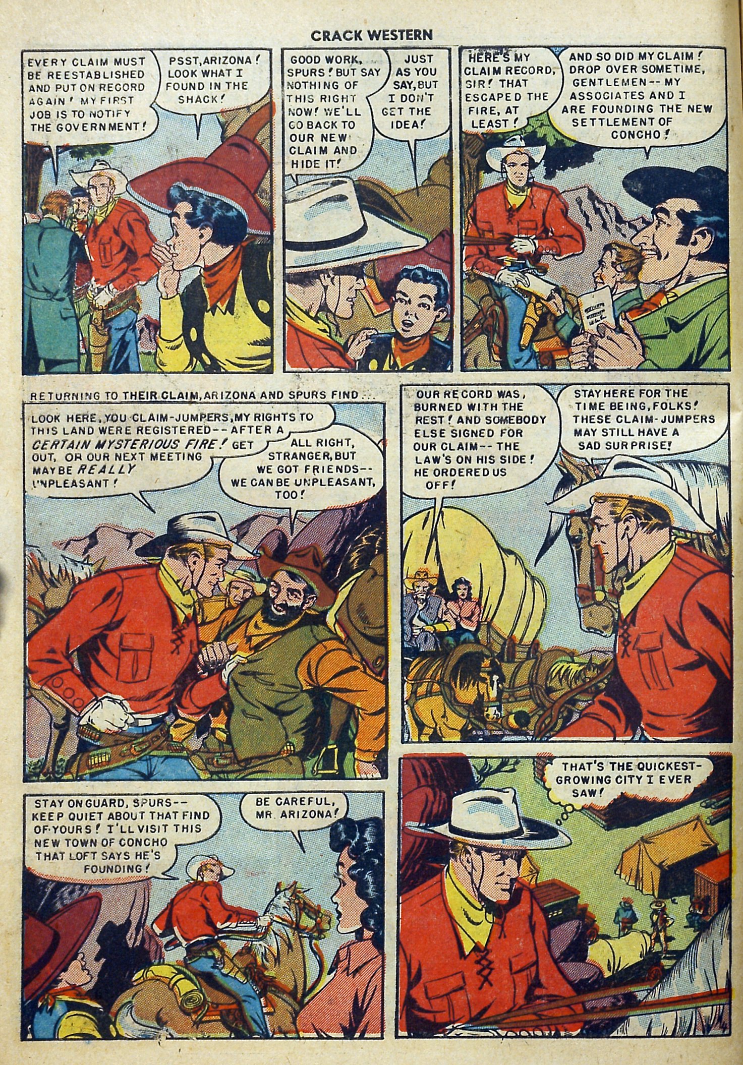 Read online Crack Western comic -  Issue #65 - 6